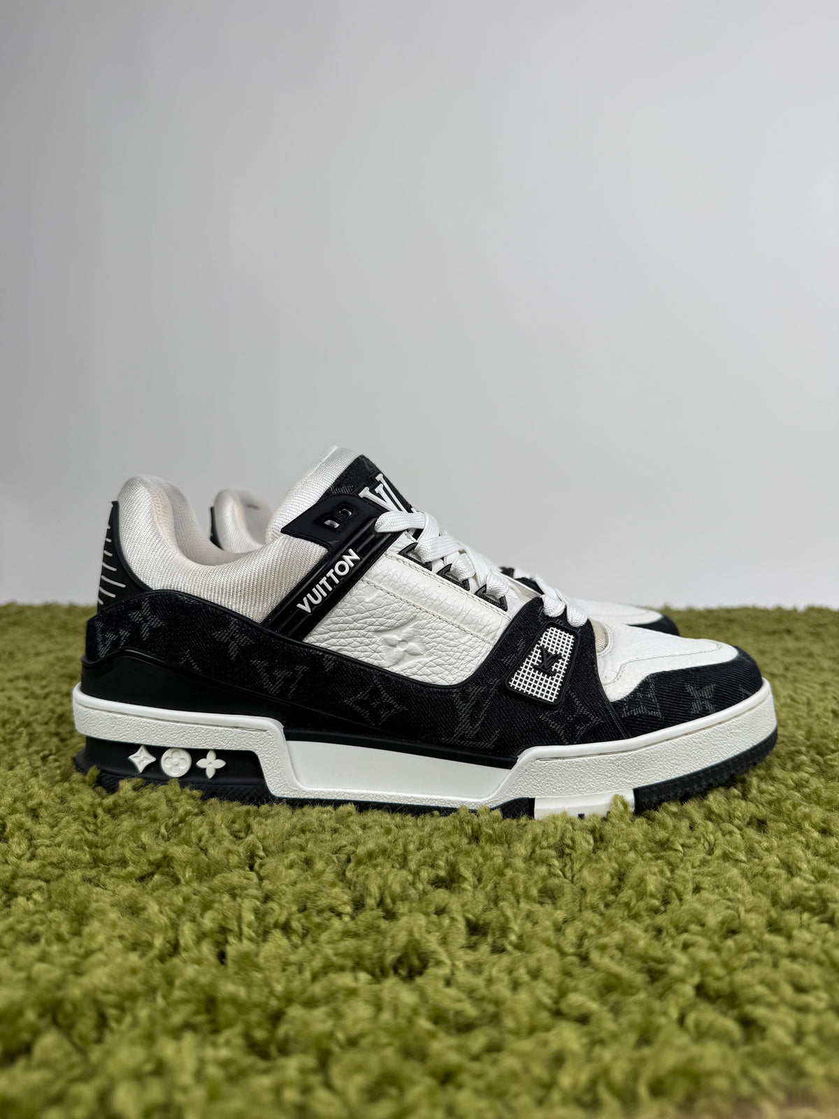 Louis Vuitton Trainer In Denim Nero 8
