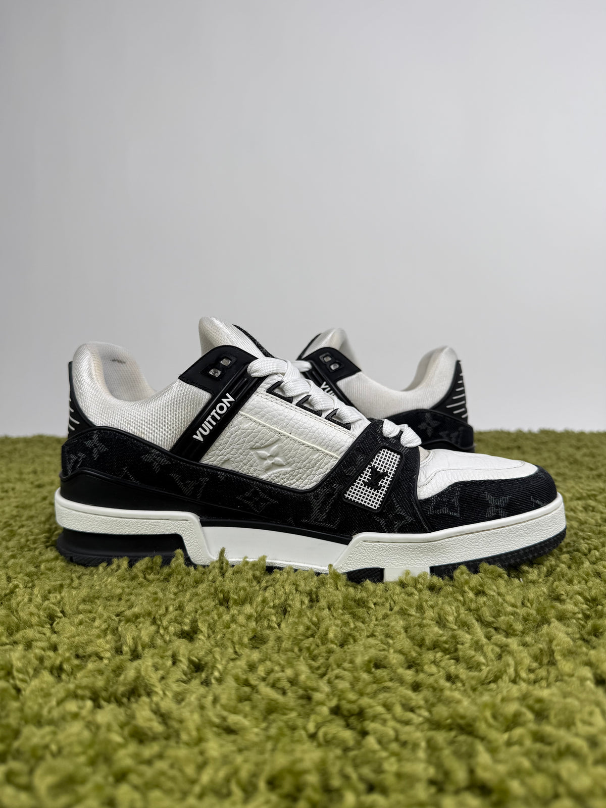 Louis Vuitton Trainer In Denim Nero 8