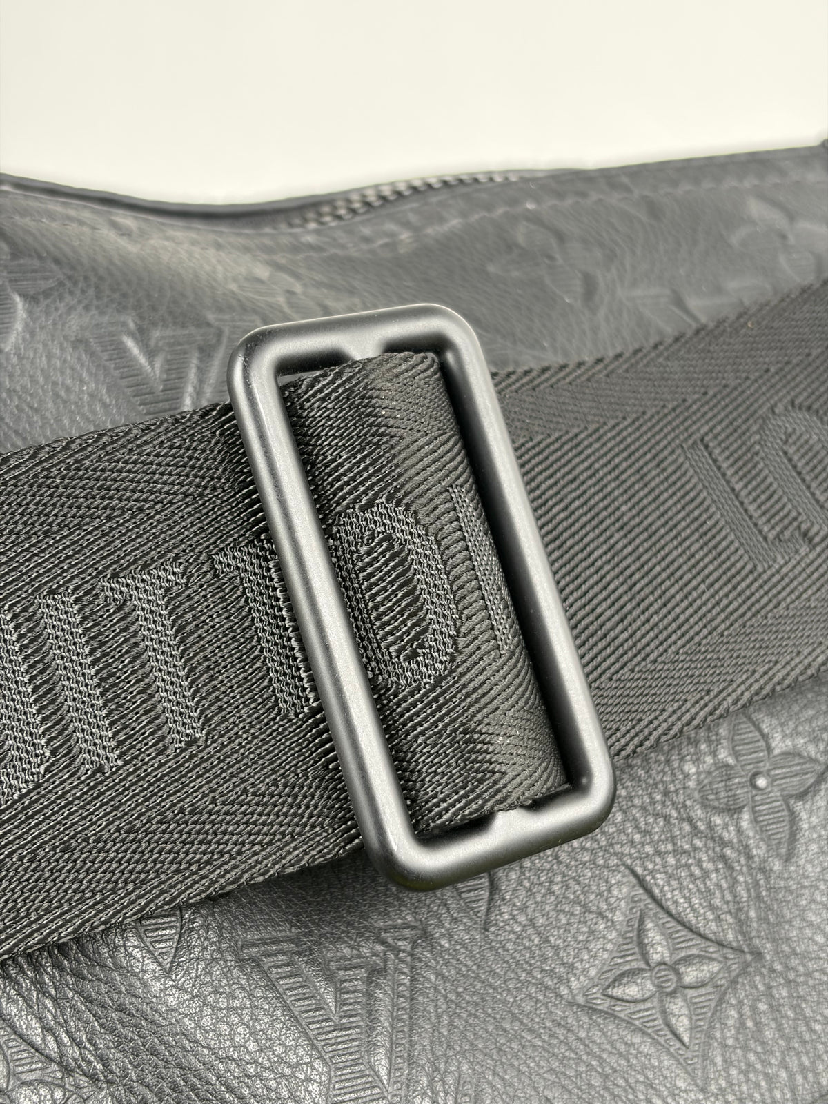 Borsone keepall Louis Vuitton Bandoulière 50 Nera