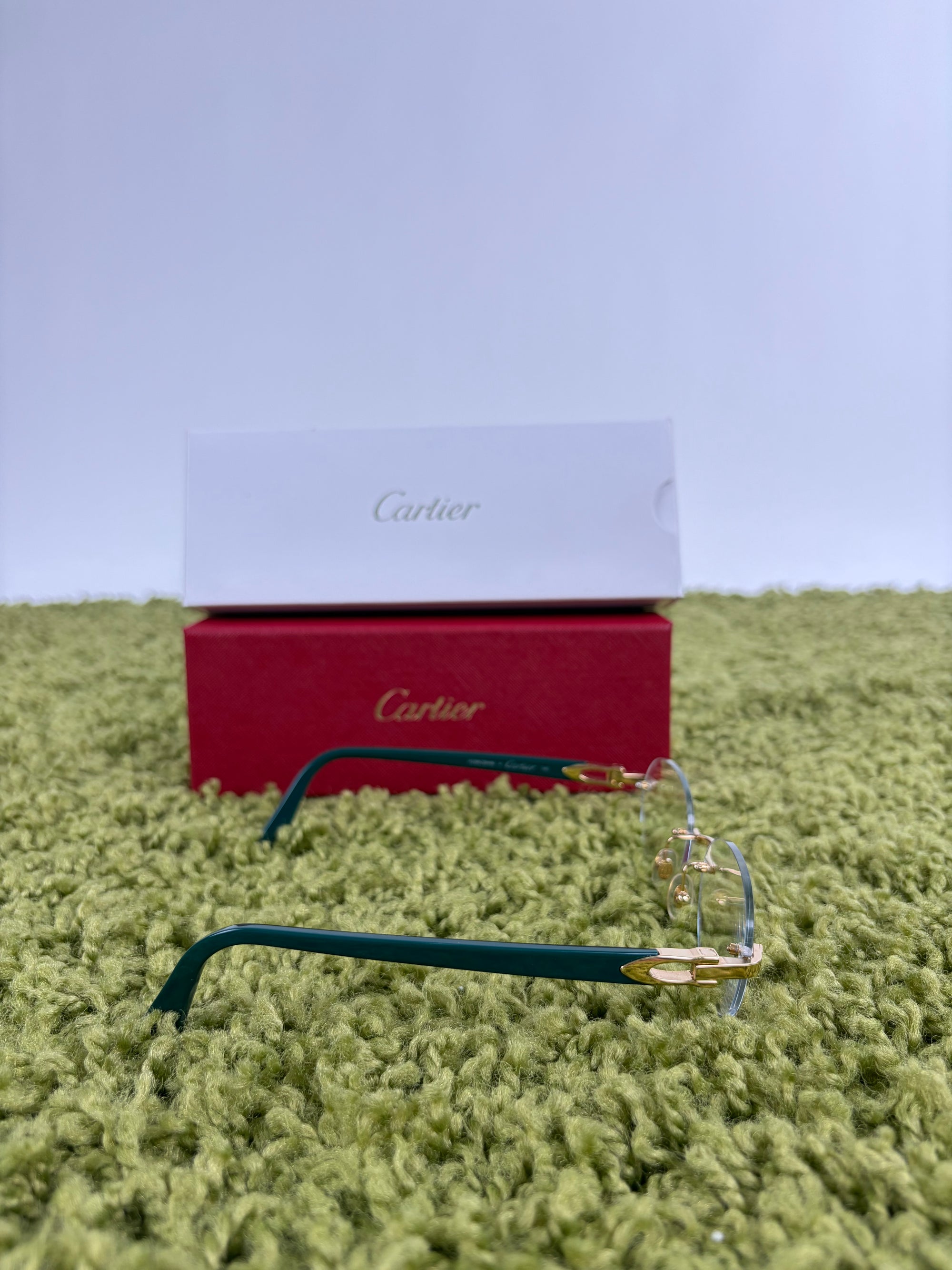 Occhiali Cartier CT0287O 009 M verdi