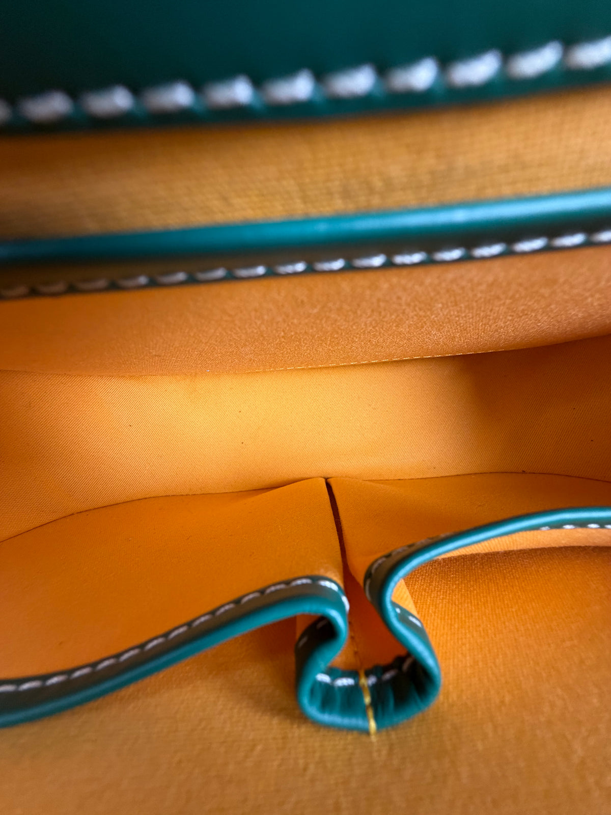 Borsa Goyard Belvedere PM in tela Goyardine Verde