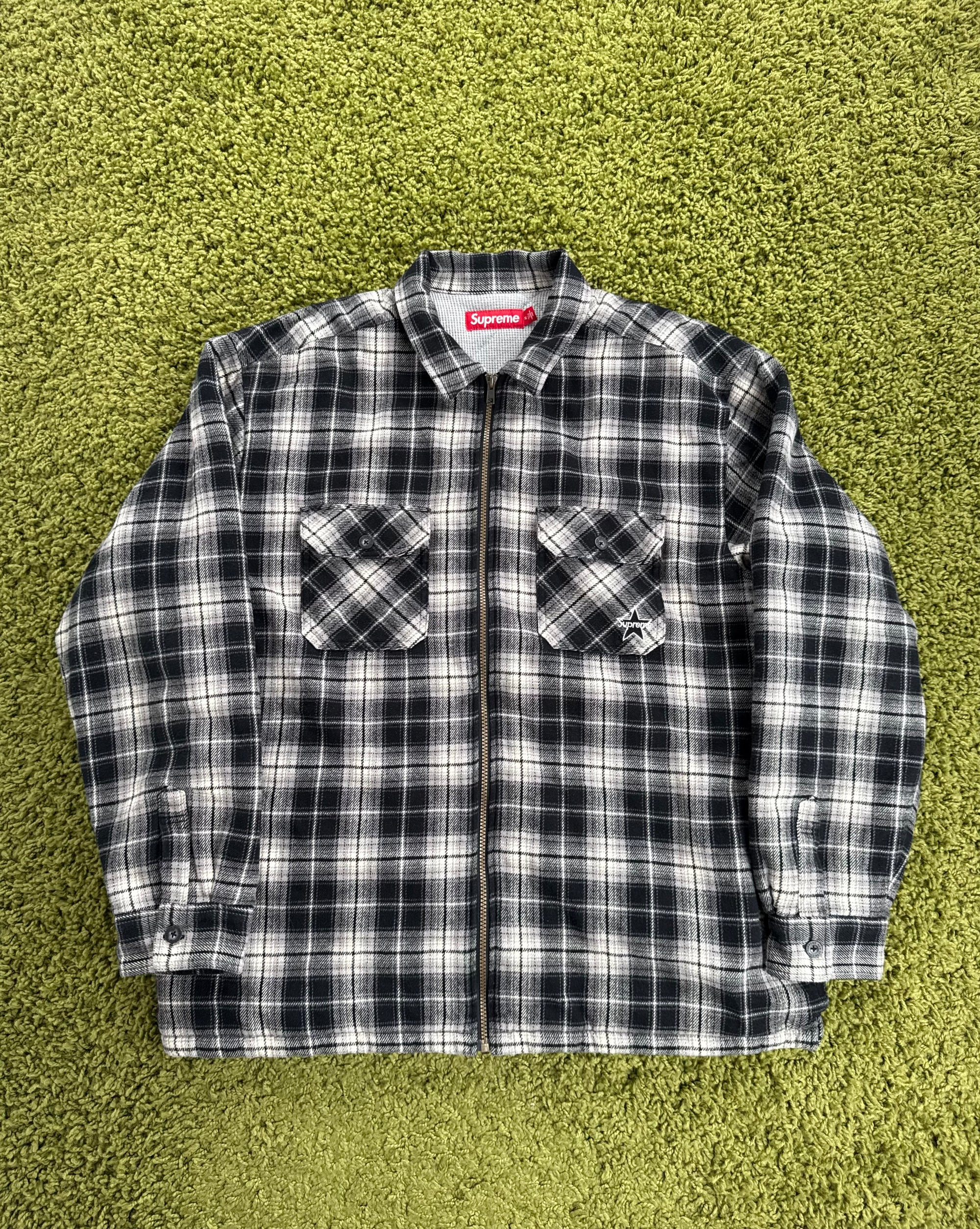 Giacca Supreme Bianca Nera XL
