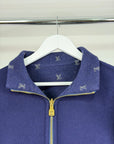 Giacca Louis Vuitton reversibile Size 48 blu
