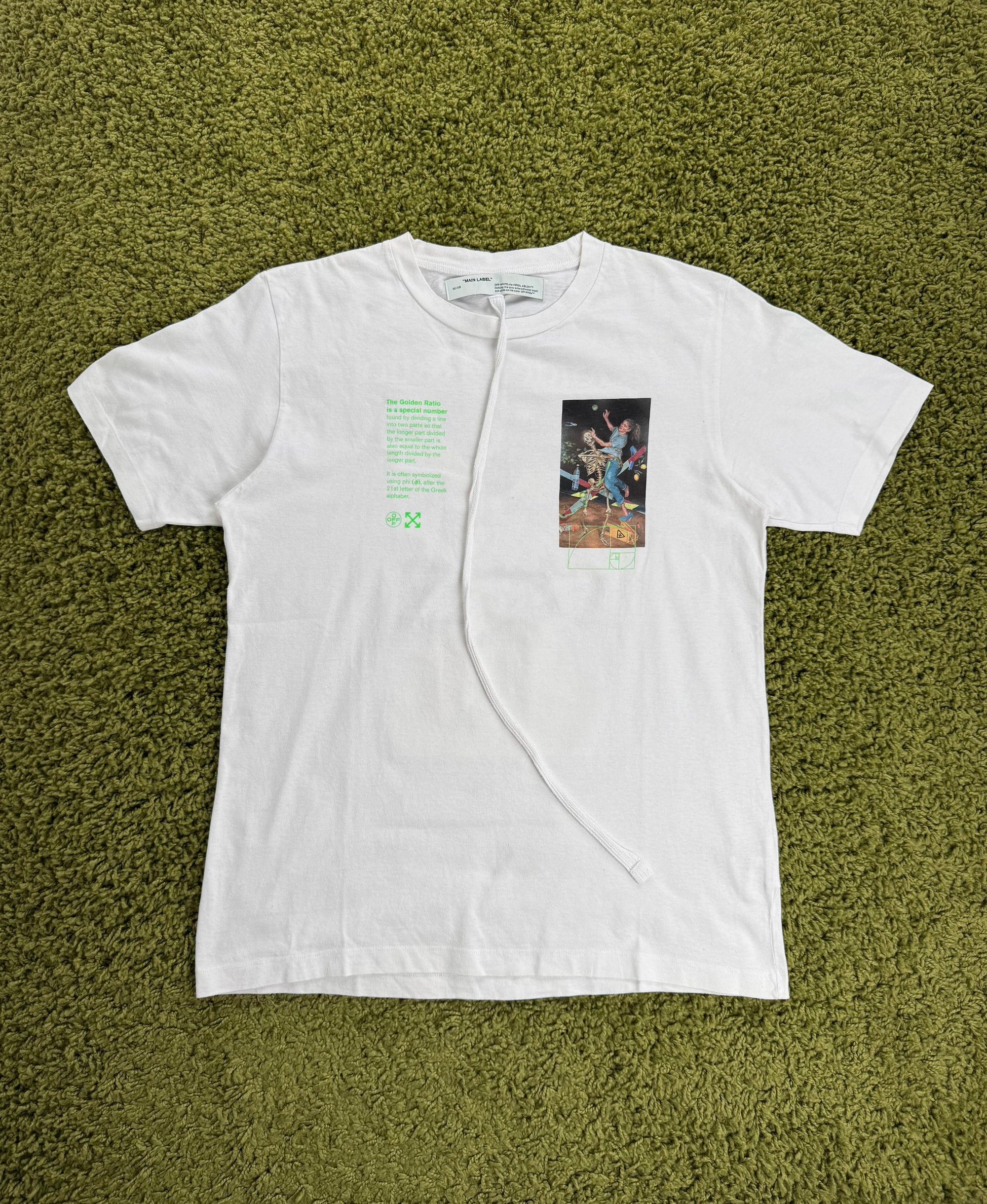 T-Shirt Off White Golden Ratio veste XL