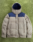 Giubbotto GG con cappuccio Rimovibile Gucci Beige 44