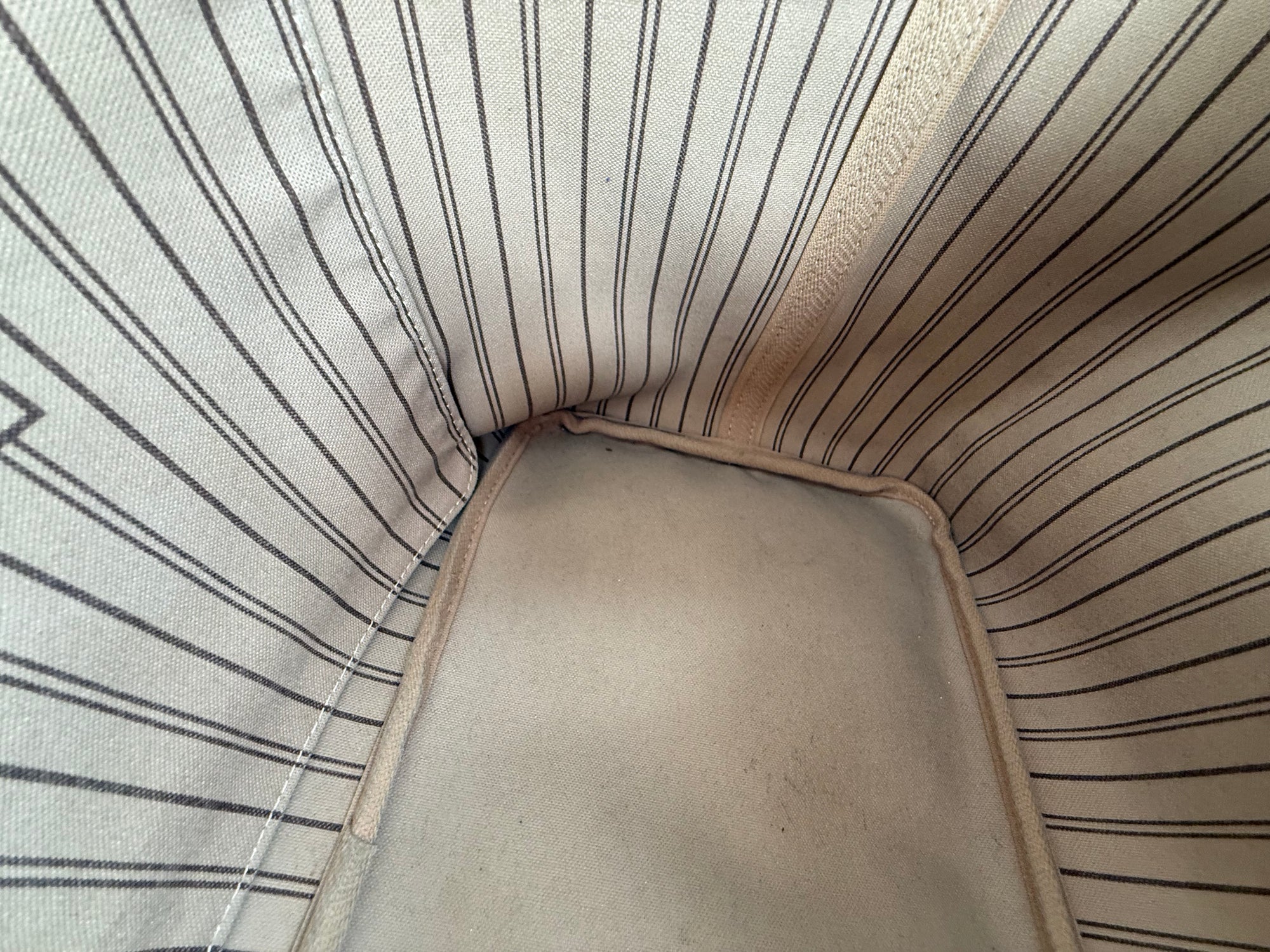Borsa Neverfull MM monogram Louis Vuitton Marrone
