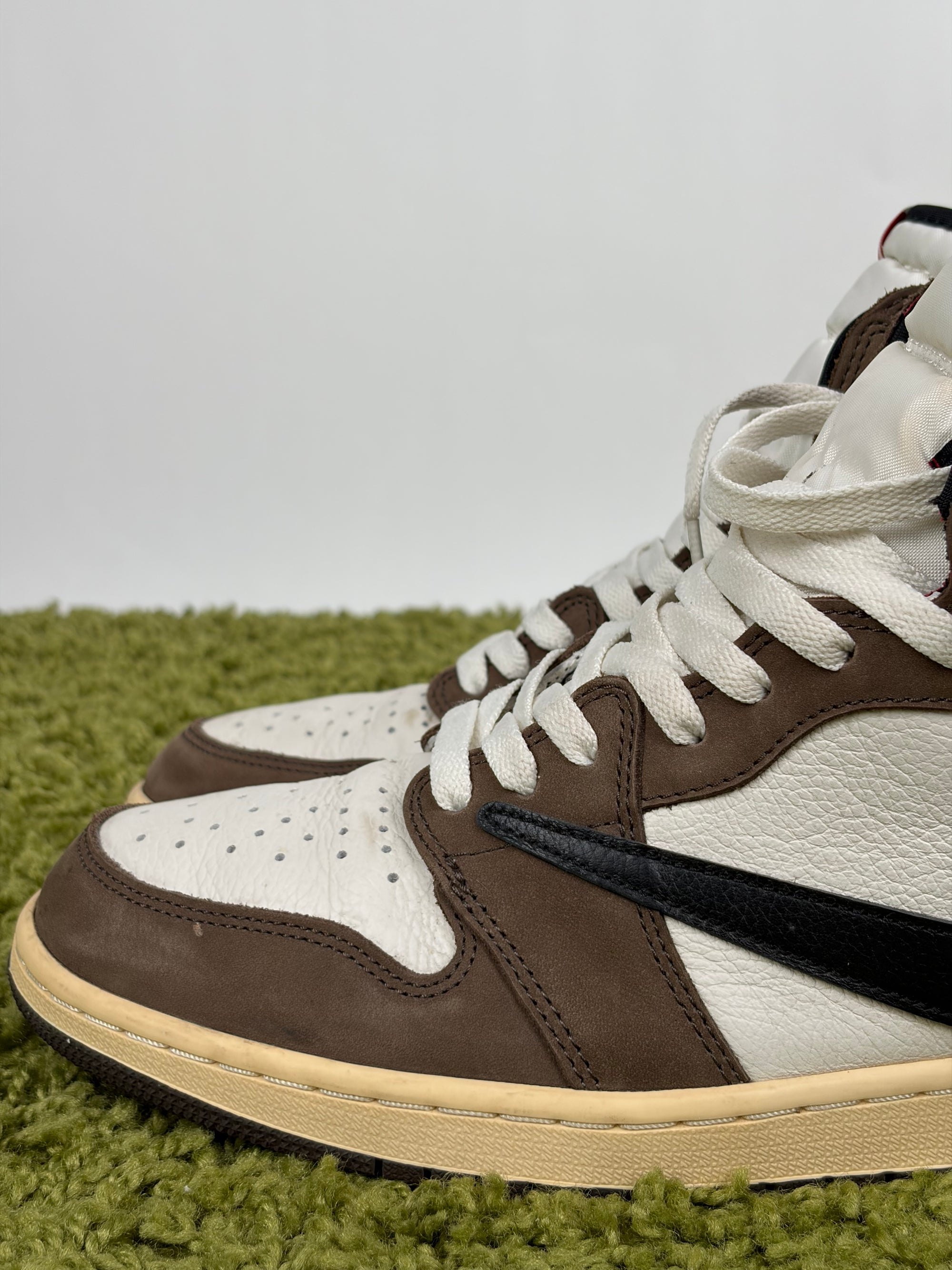 Nike X travis Scott High Size 46 marroni nere e bianche