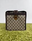Gucci Savoy Borsa rigida in tela Monogram