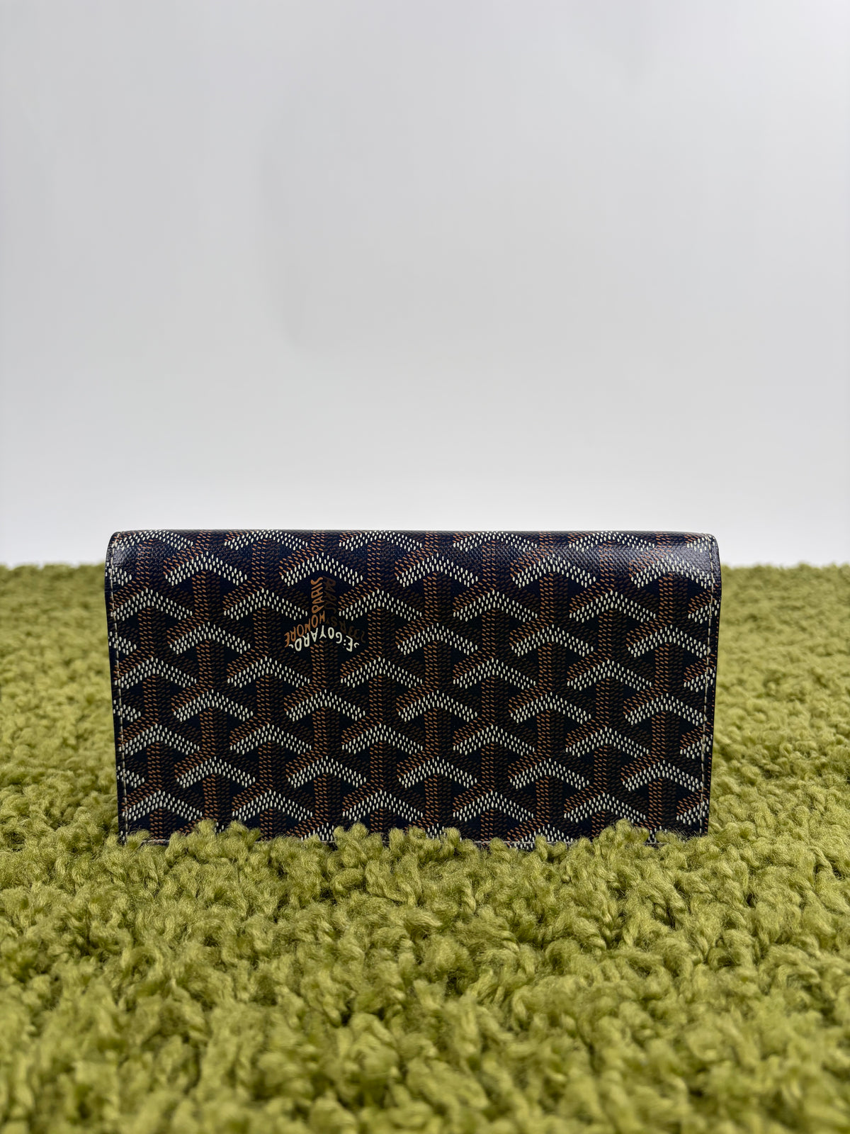 Portafoglio Goyard Richelieu in tela Goyardine Nero