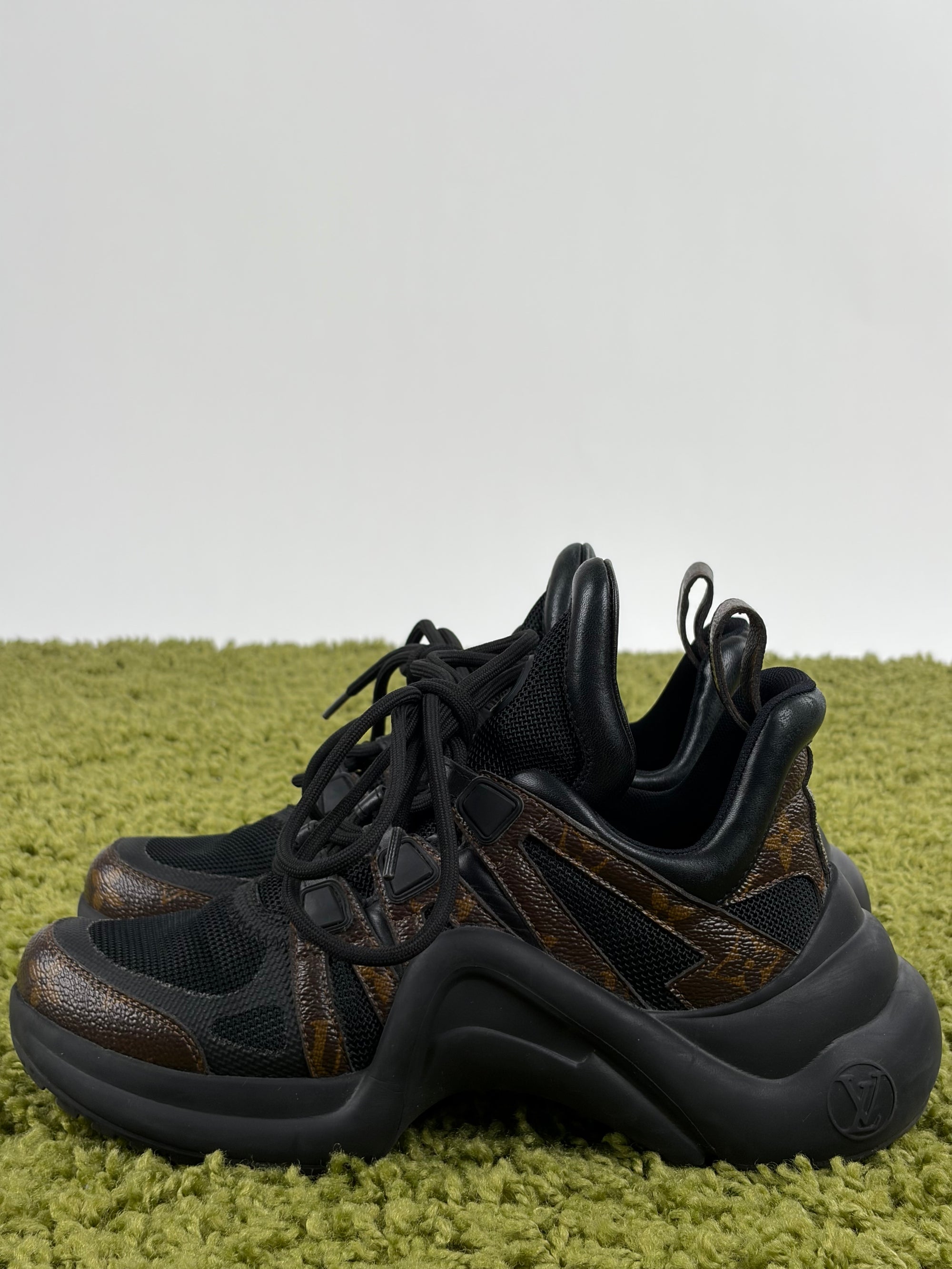 Louis vuitton Archlight Size 36 marroni e nere