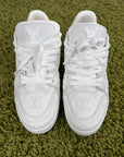Louis Vuitton Trainer in pelle Bianca 6.5