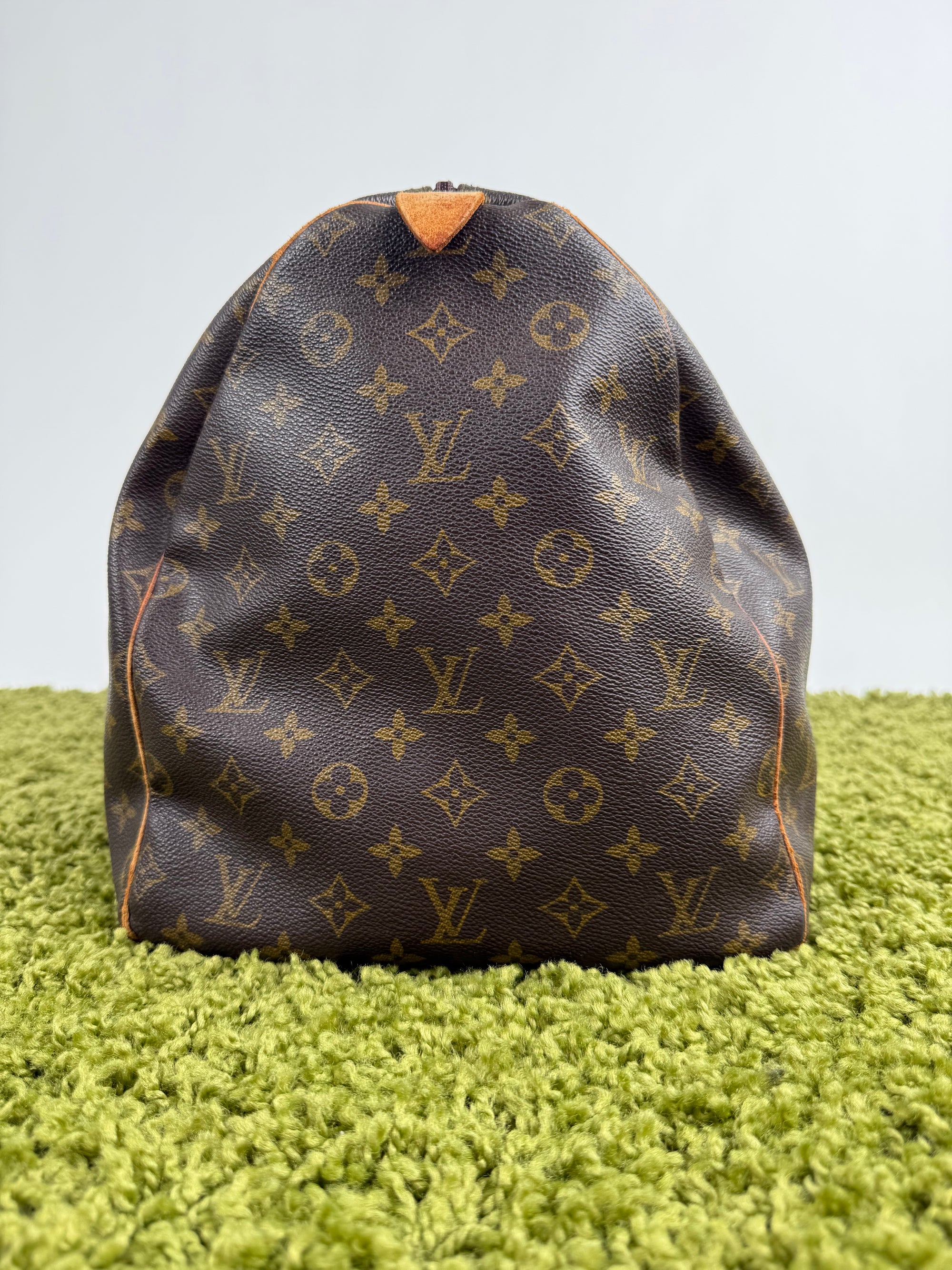Borsone Keepall Louis Vuitton 55 vintage Marrone