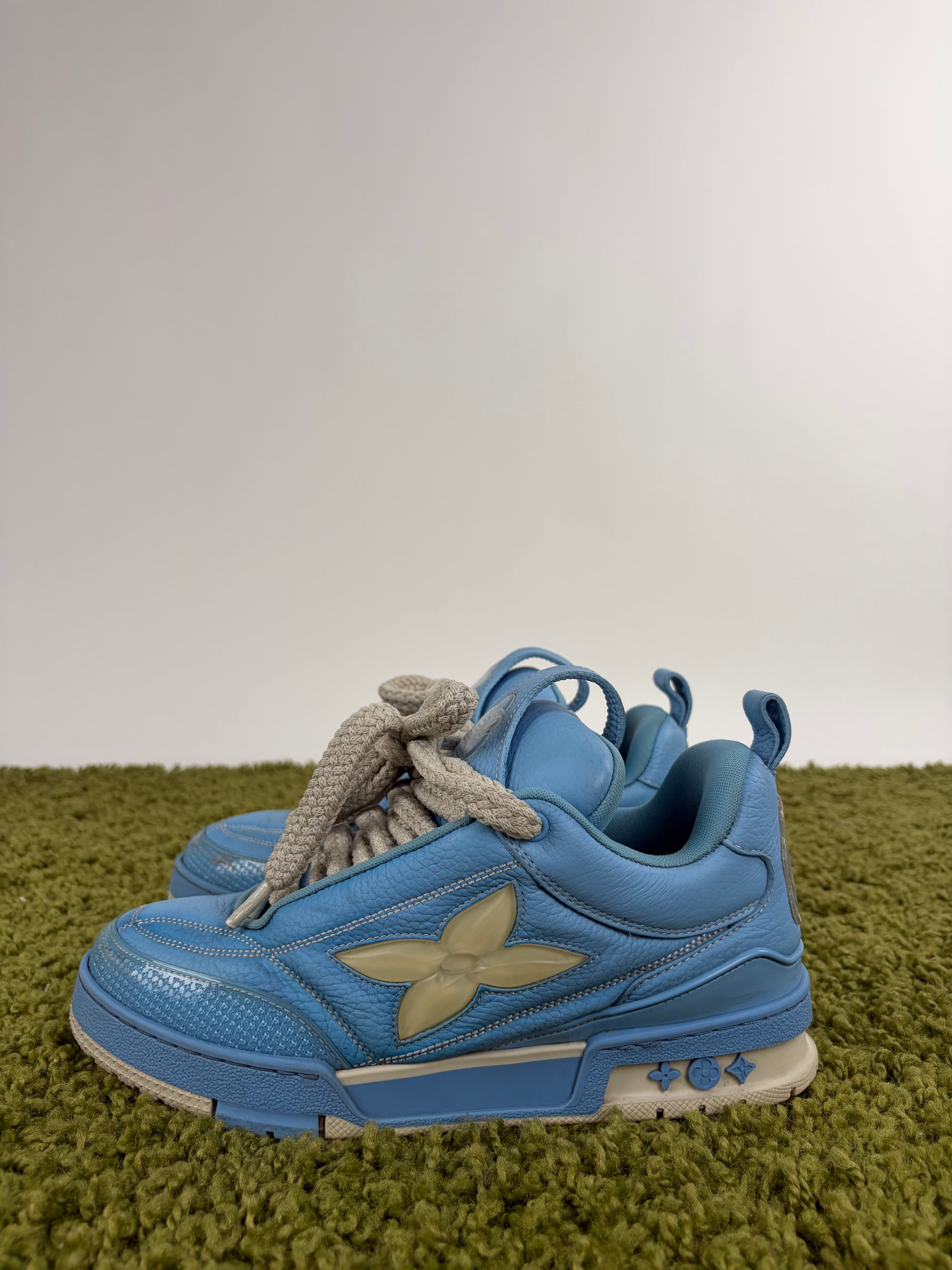 Louis vuitton skate Size 6.5=40.5 calza 41.5 azzurra