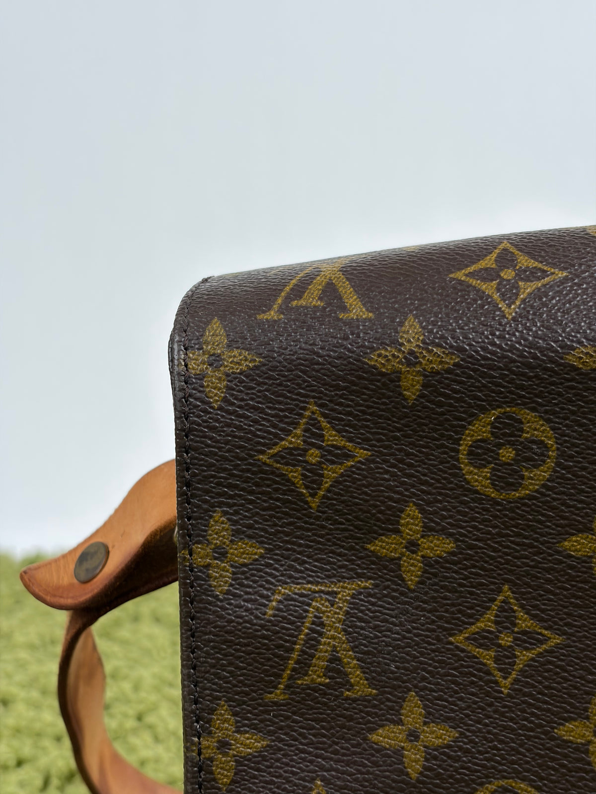 Borsa a tracolla Louis Vuitton Cartouchière Marrone