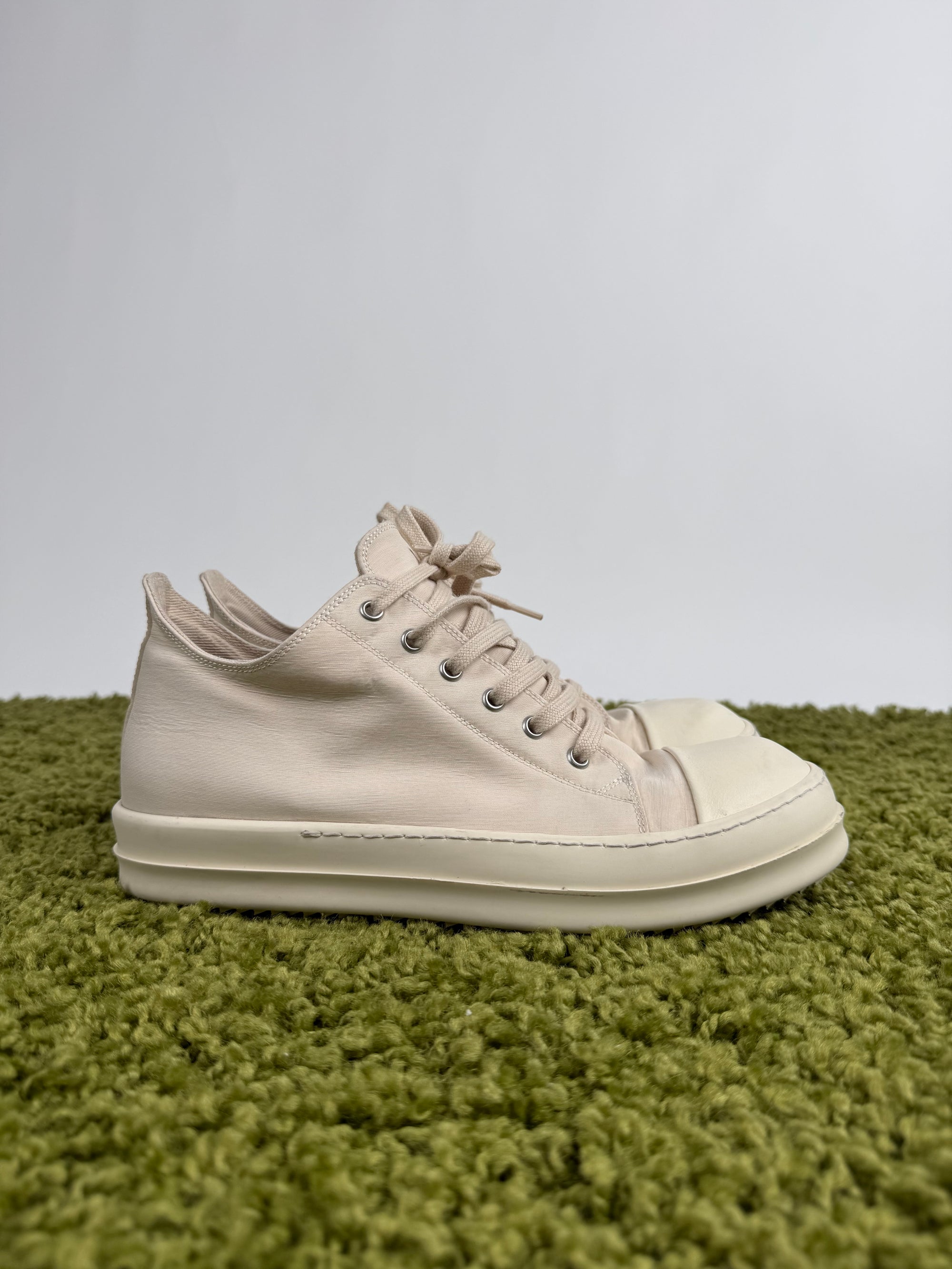 Rick Owens Low Sneaker Bianca 41