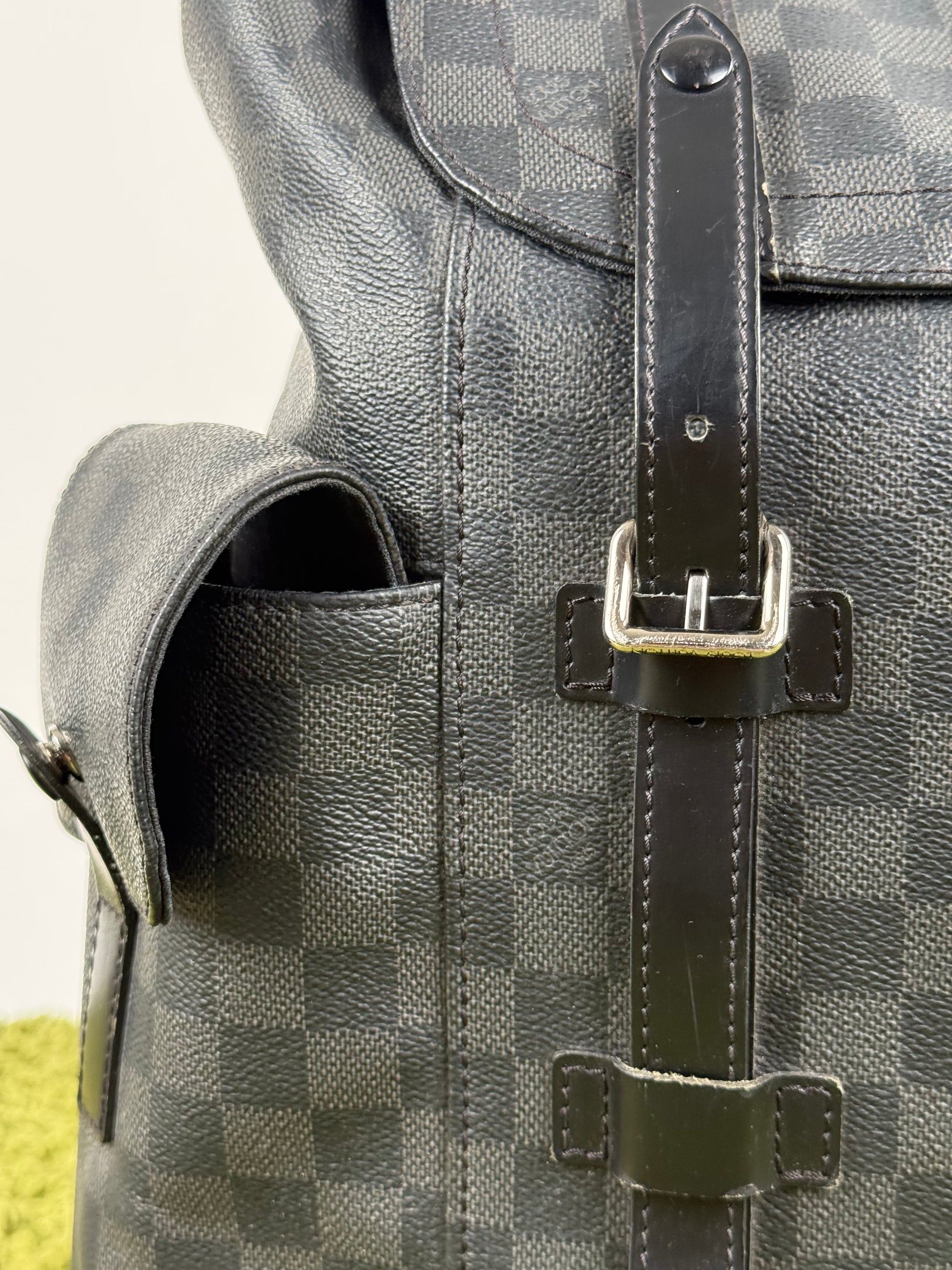 Zaino Christopher Louis Vuitton Nero