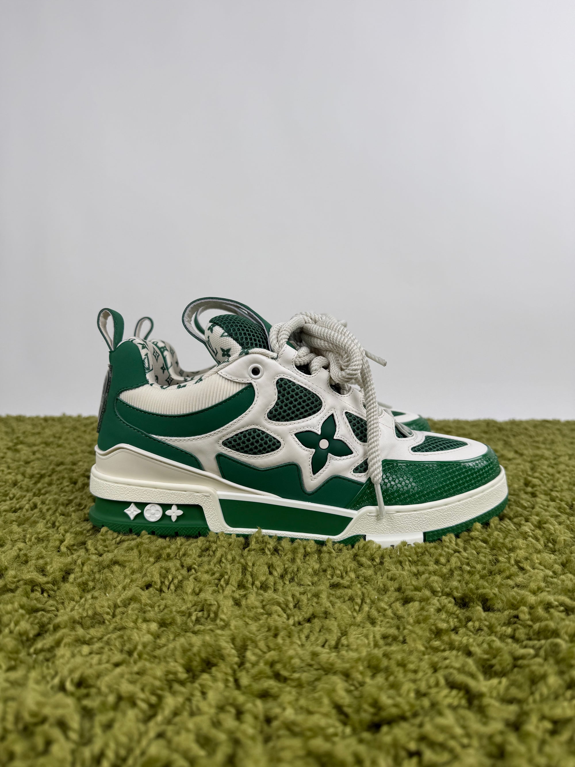 Louis Vuitton Skate Verde 7.5
