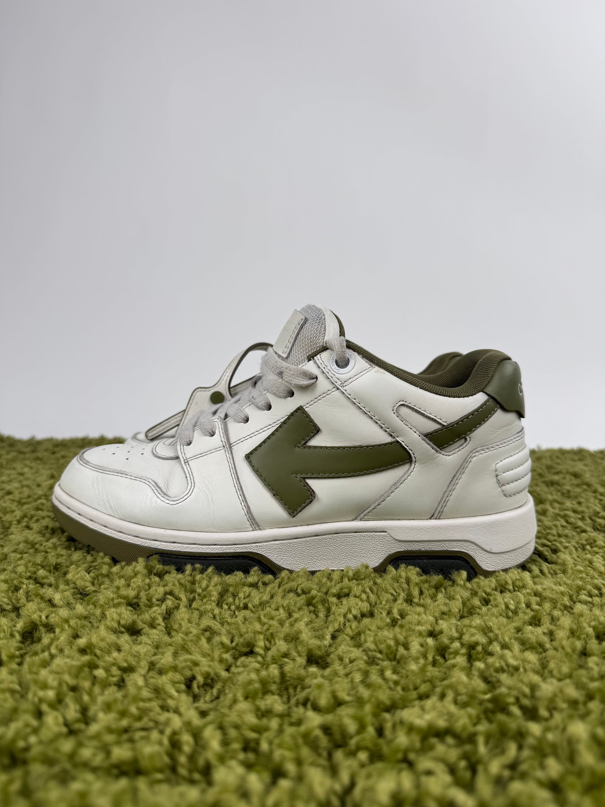 Off White Out Of Office bianche Verdi 40.5