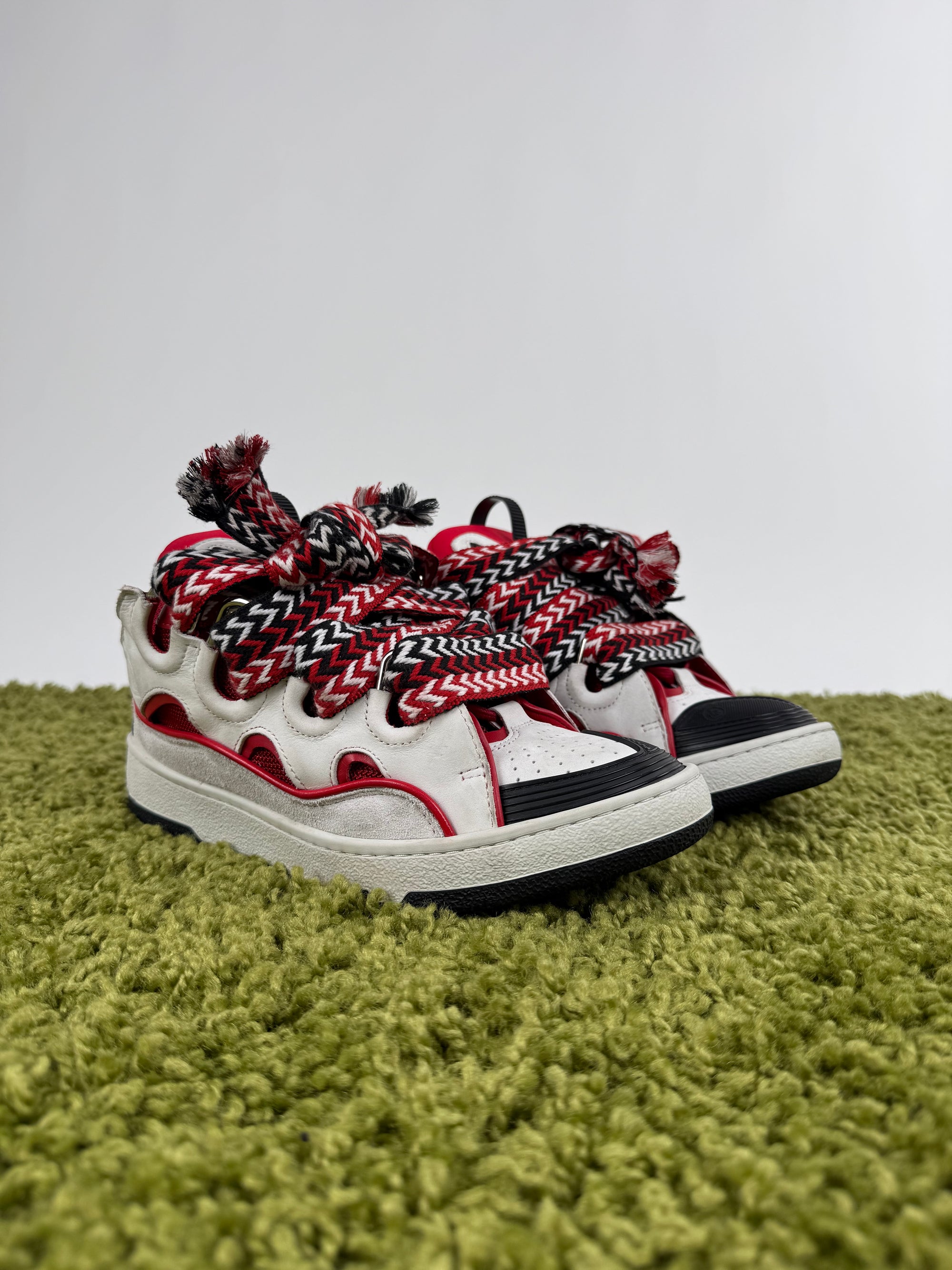 Lanvin Curb Bianca Rossa 40