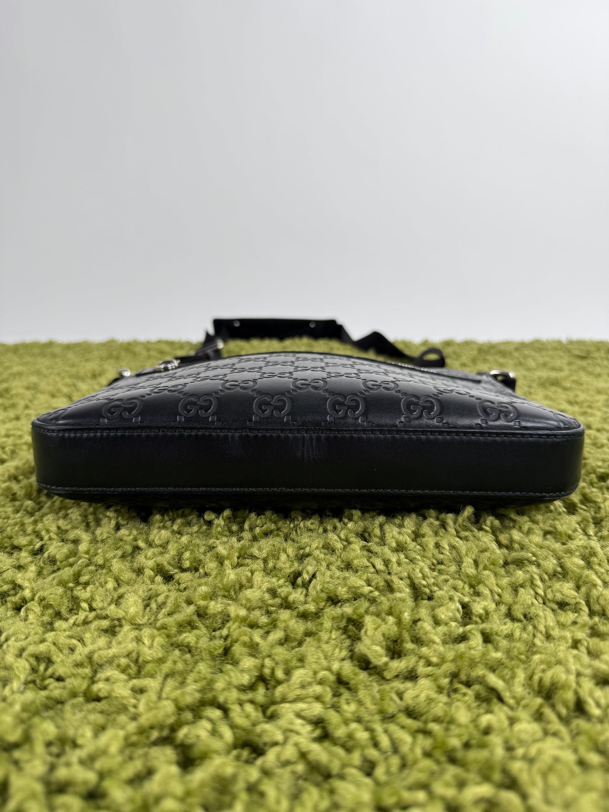 Borsello Gucci in Pelle Nera