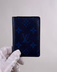 Portacarte Louis Vuitton Blu