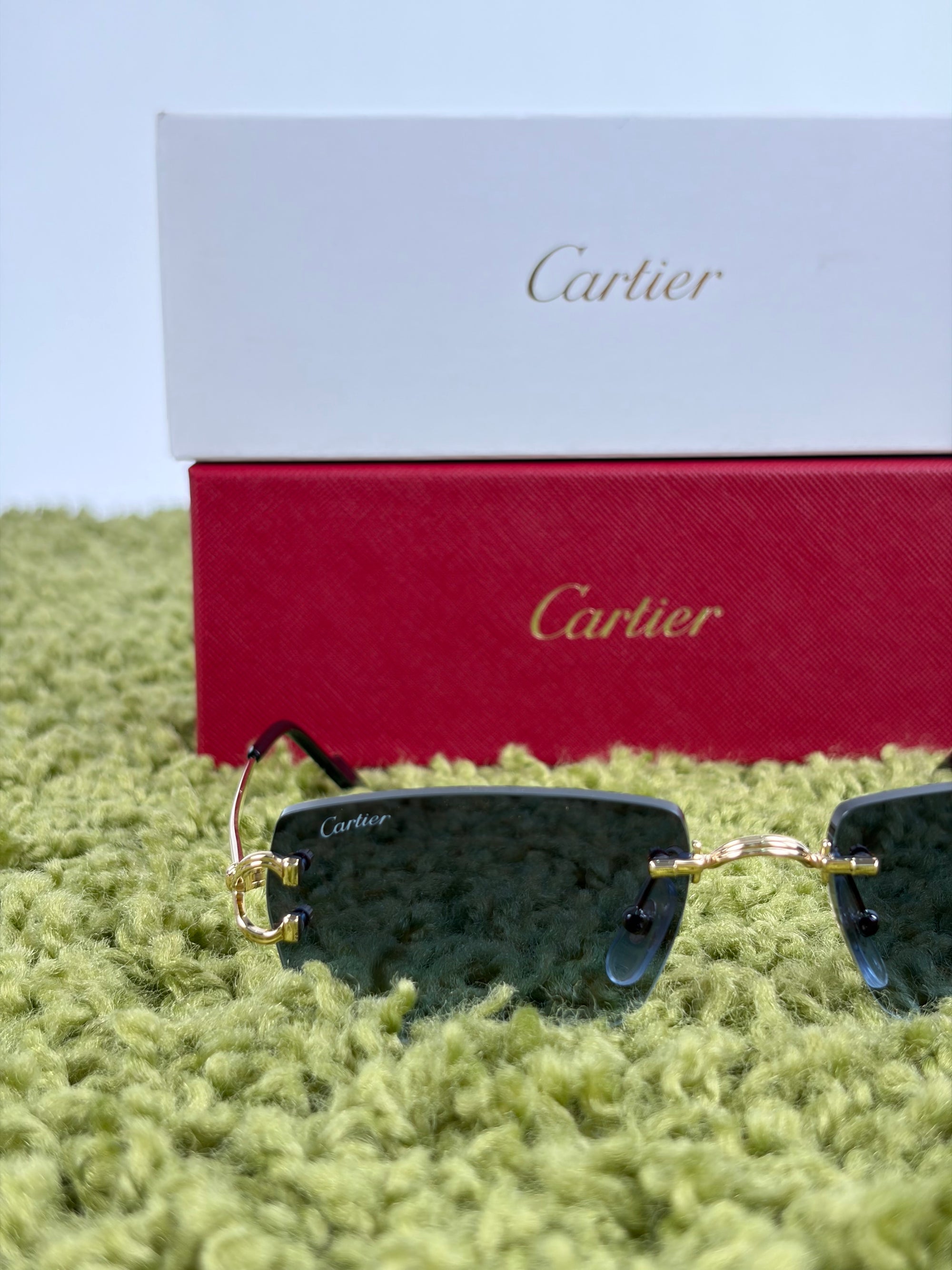 Occhiali Cartier CT0550S 002 L neri e oro