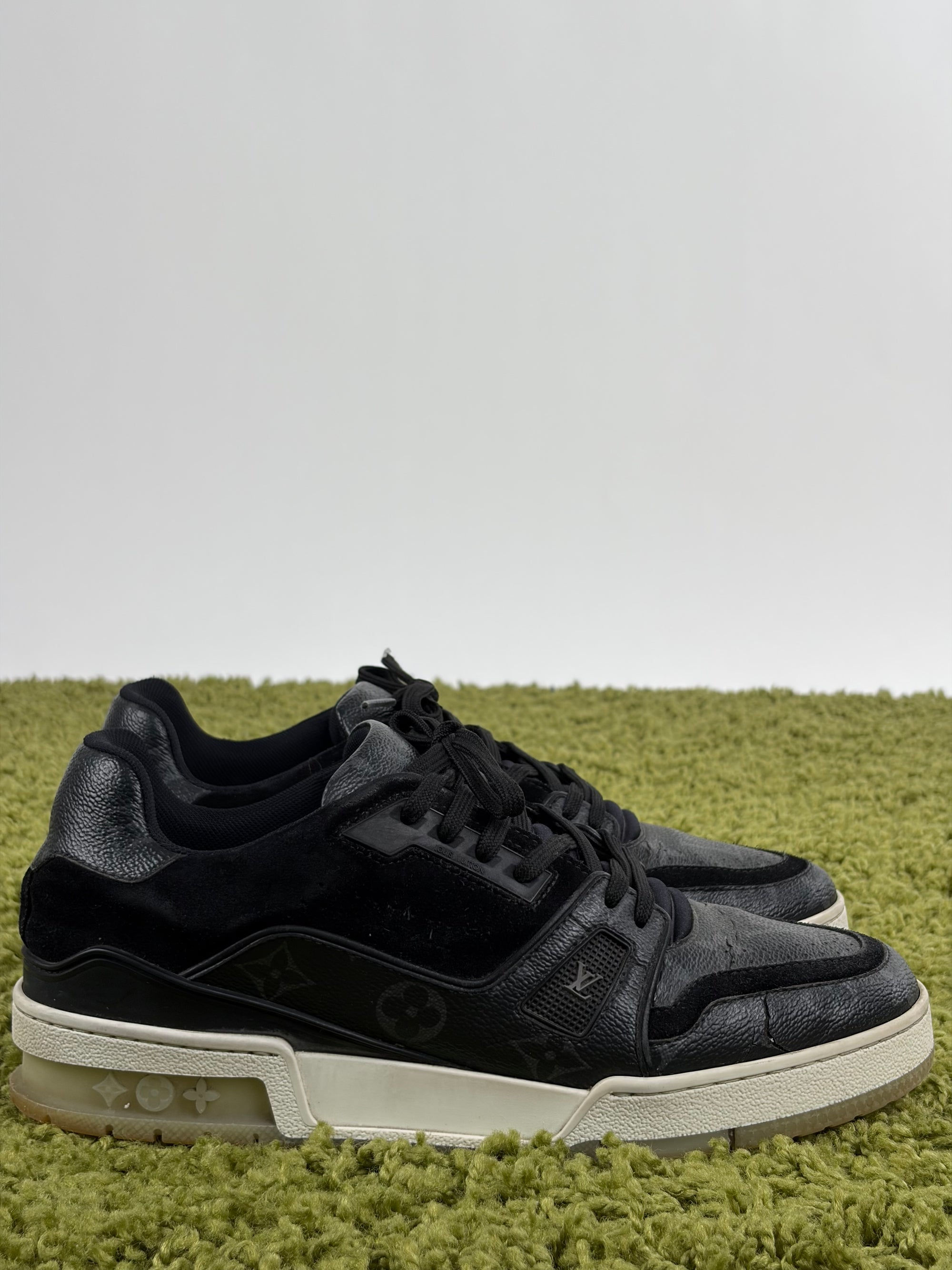 Louis vuitton trainer Size 6.5=41.5 calza 42.5 nere e bianche