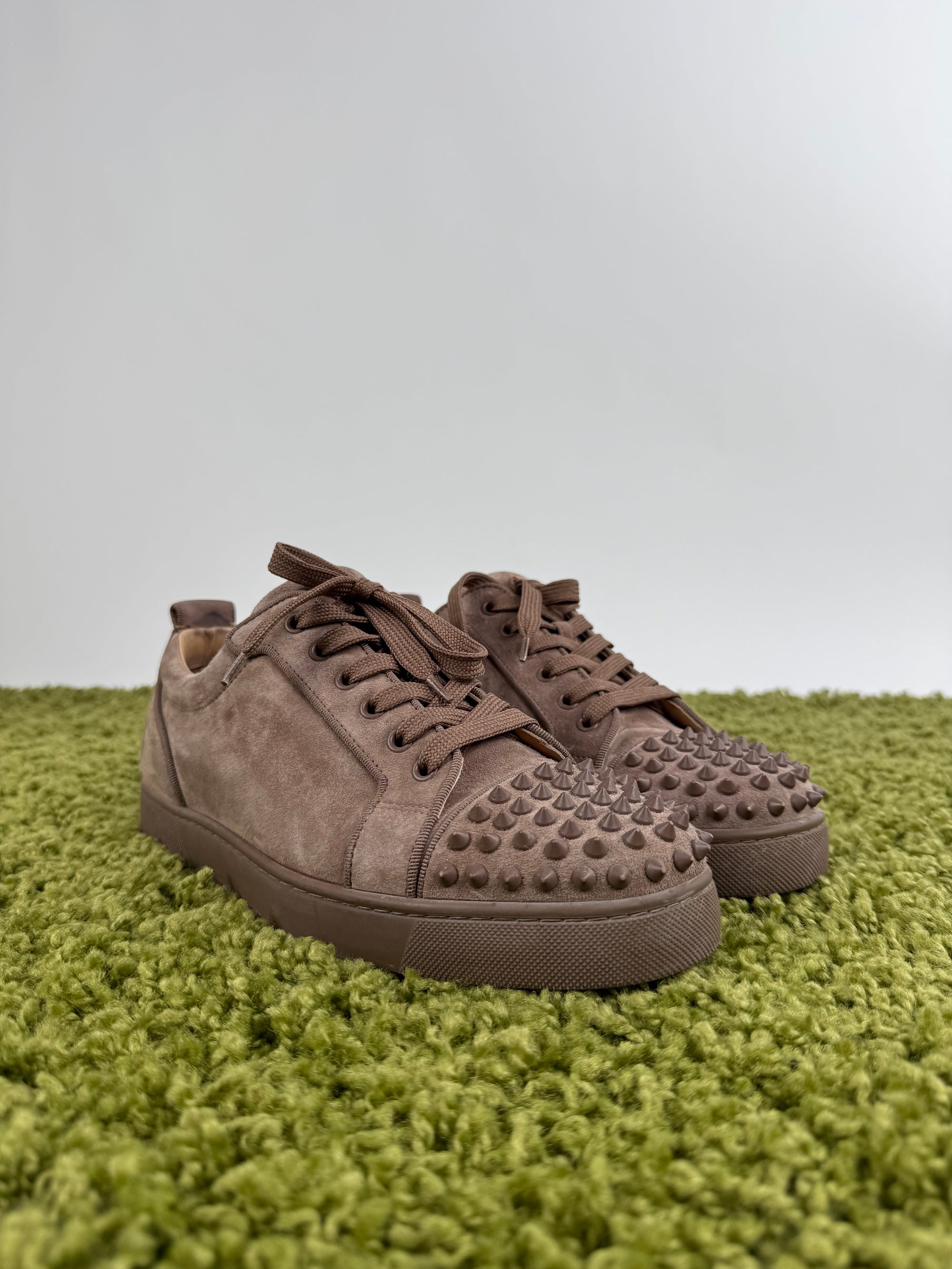 Christian Louboutin Spikes Marrone 42
