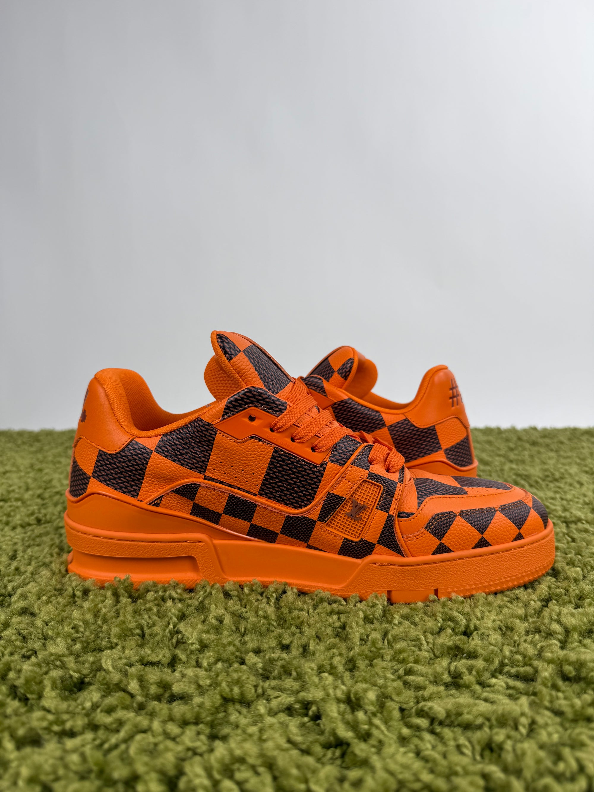 Louis Vuitton Trainer Arancione 7