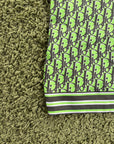 Camicia Christian Dior Oblique Pixel Verde 40