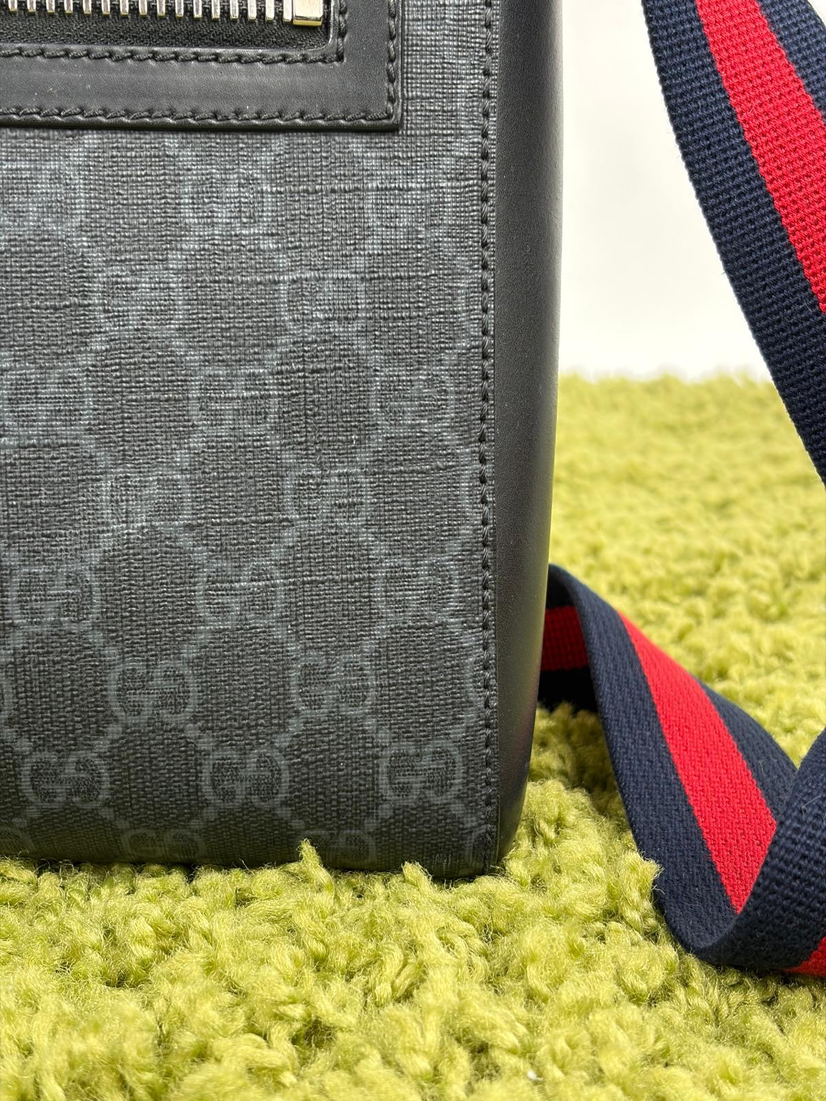 Borsa a tracolla Gucci GG Nero