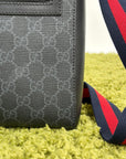 Borsa a tracolla Gucci GG Nero
