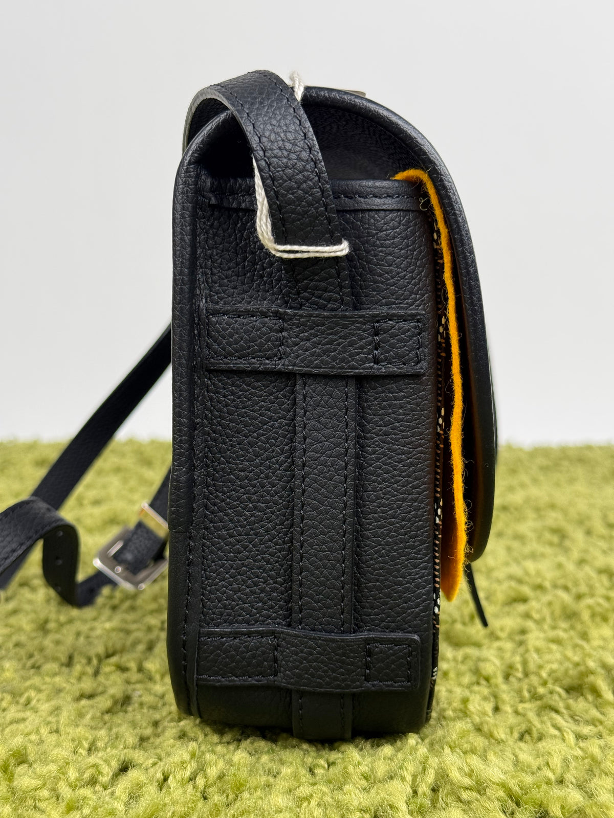 Goyard Borsa a tracolla Belvedère PM in tela Goyardine Nero