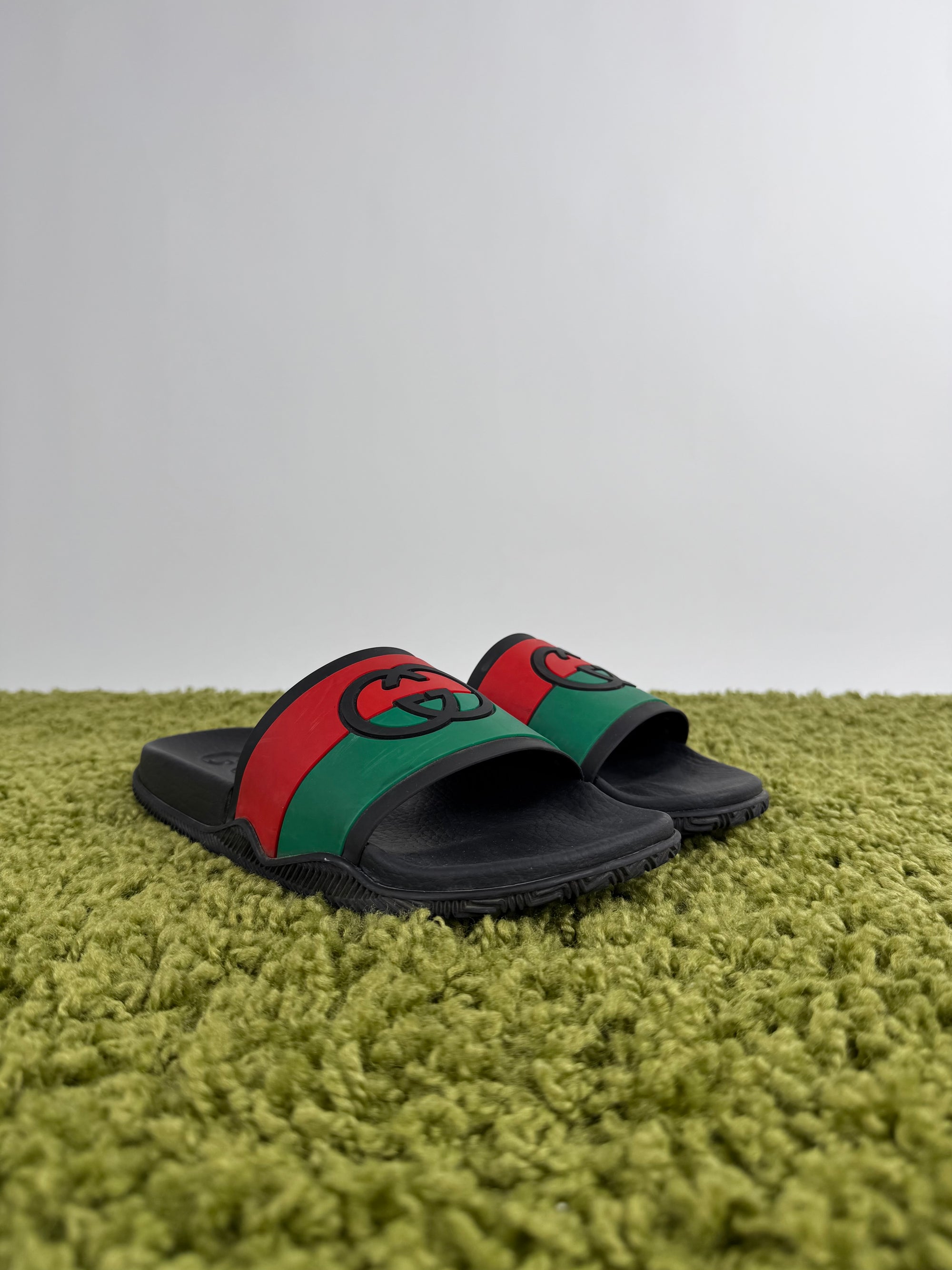 Ciabatta Incrocio Gucci Nera 41