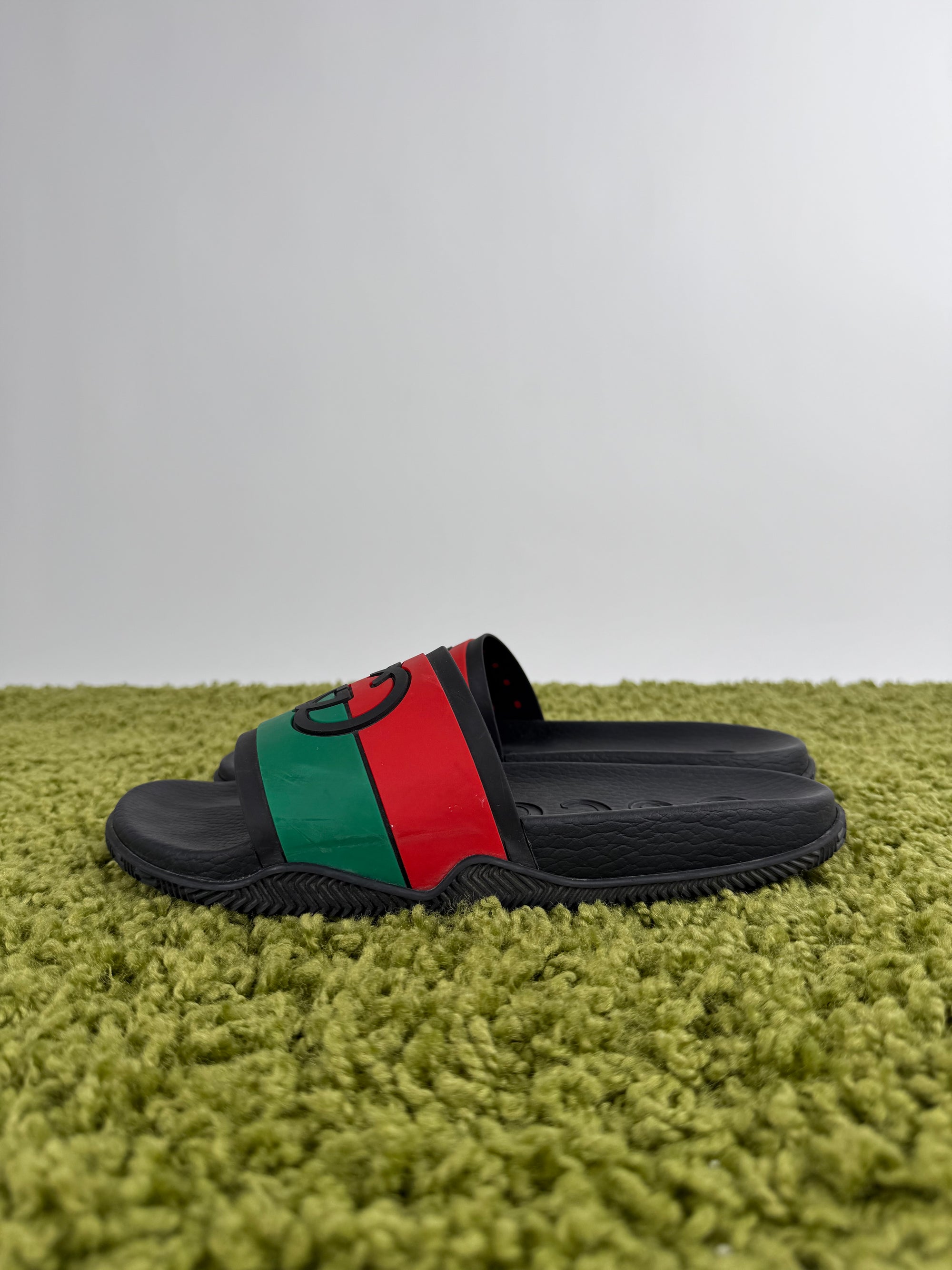 Ciabatta Incrocio Gucci Nera 41