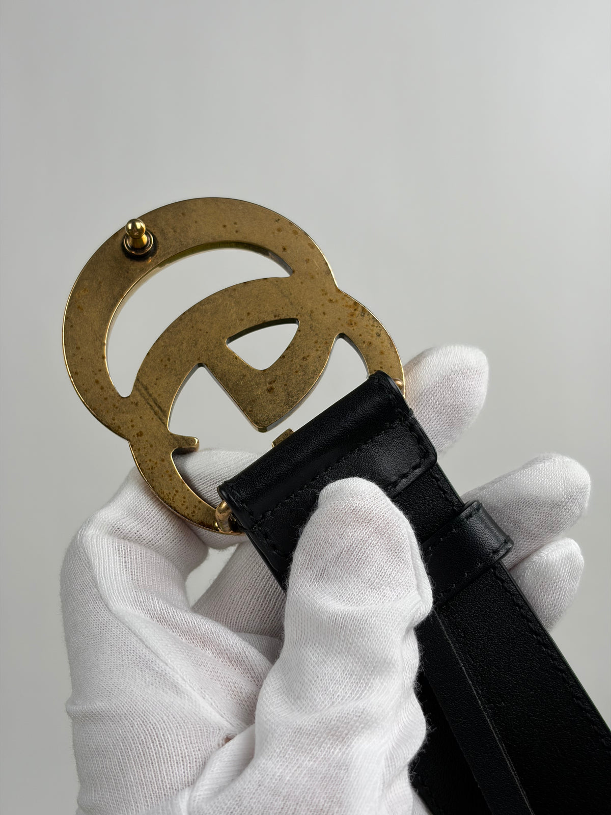 Cintura Gucci Nera 80/32 95cm