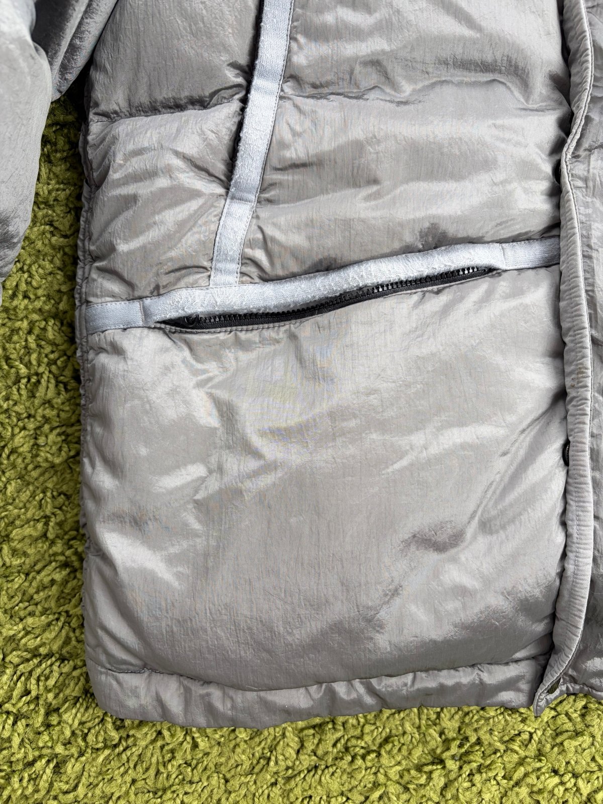 Giubbotto Stone Island Nylon Metal Down-TC Grigio S - Second Hand Di Fiore