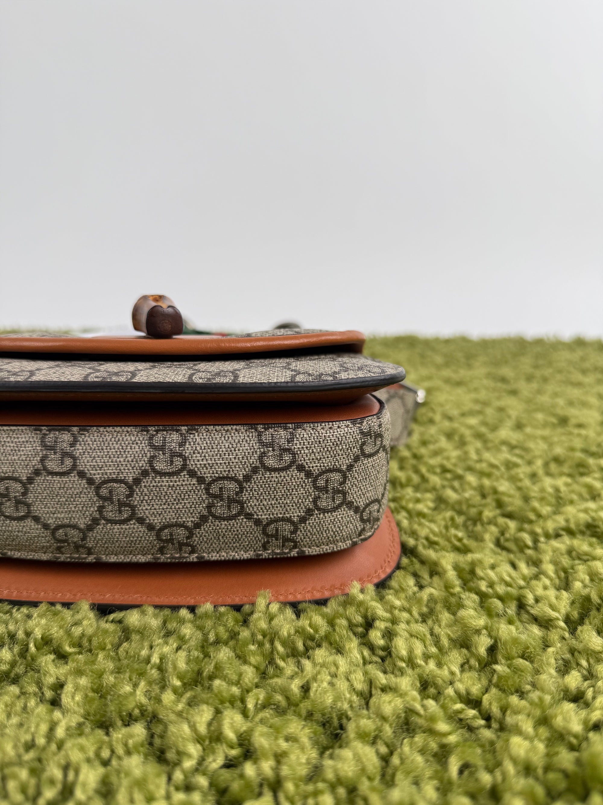 Marsupio gucci beige in tela