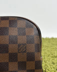 Beauty Case Louis Vuitton in tela Damier Marrone