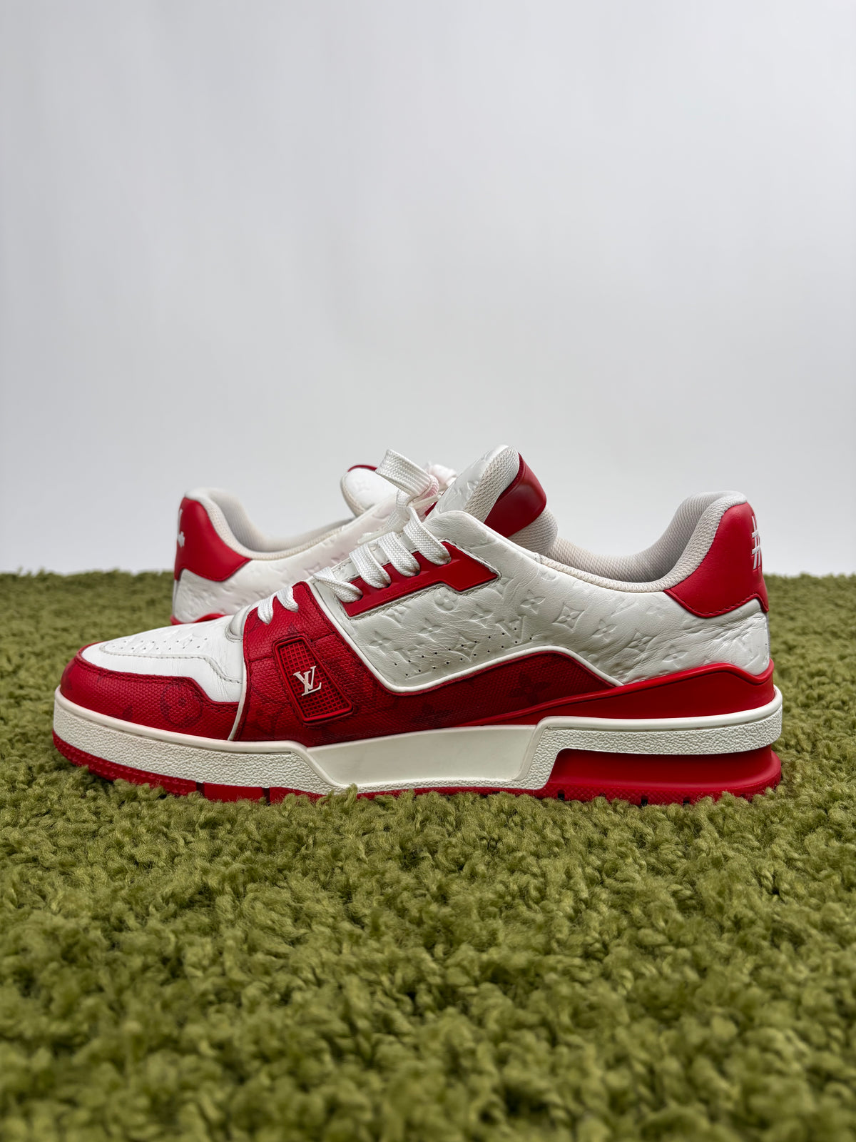 Louis Vuitton Trainer Rosso 9