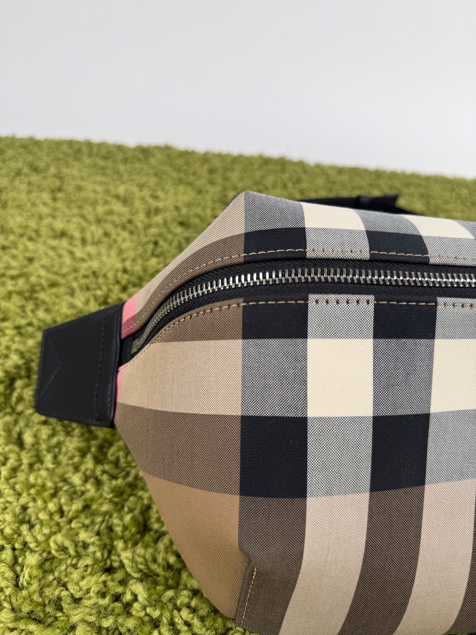 Marsupio Sonny Canvas Check Burberry Marrone