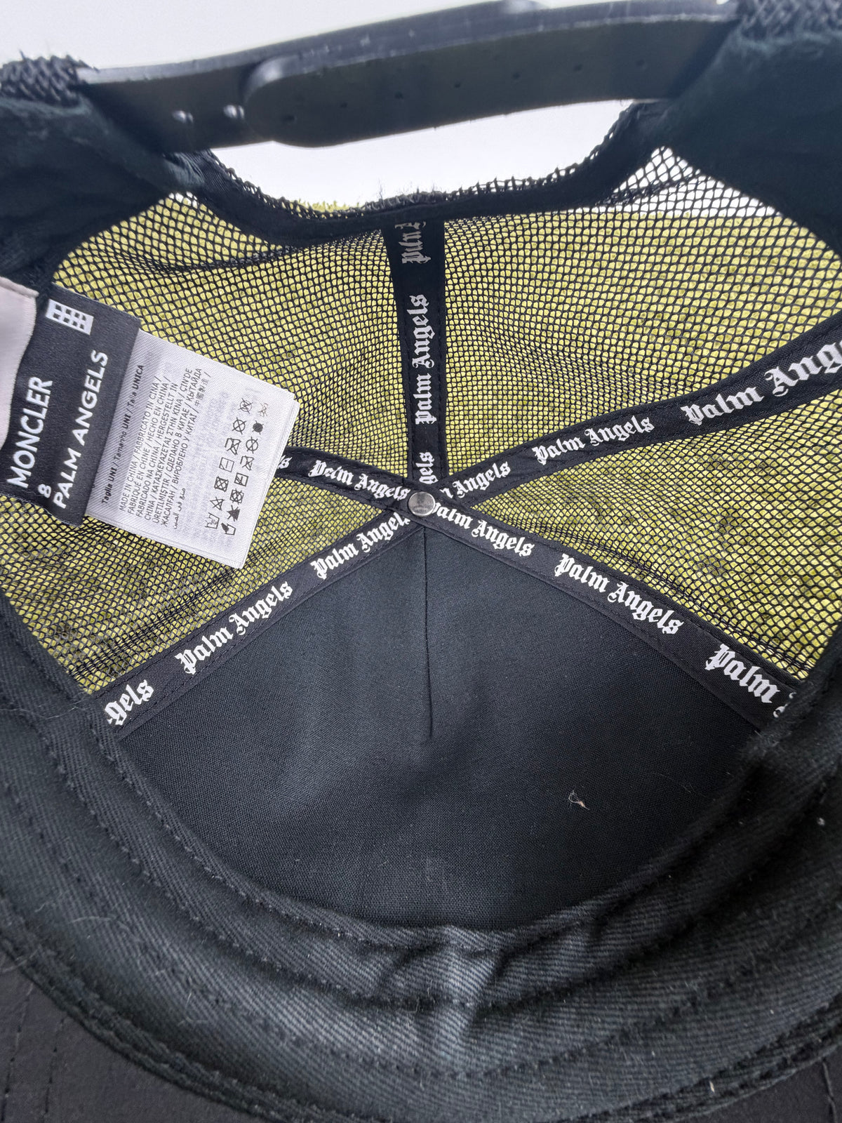 Cappello Moncler X Palm Angels Nero