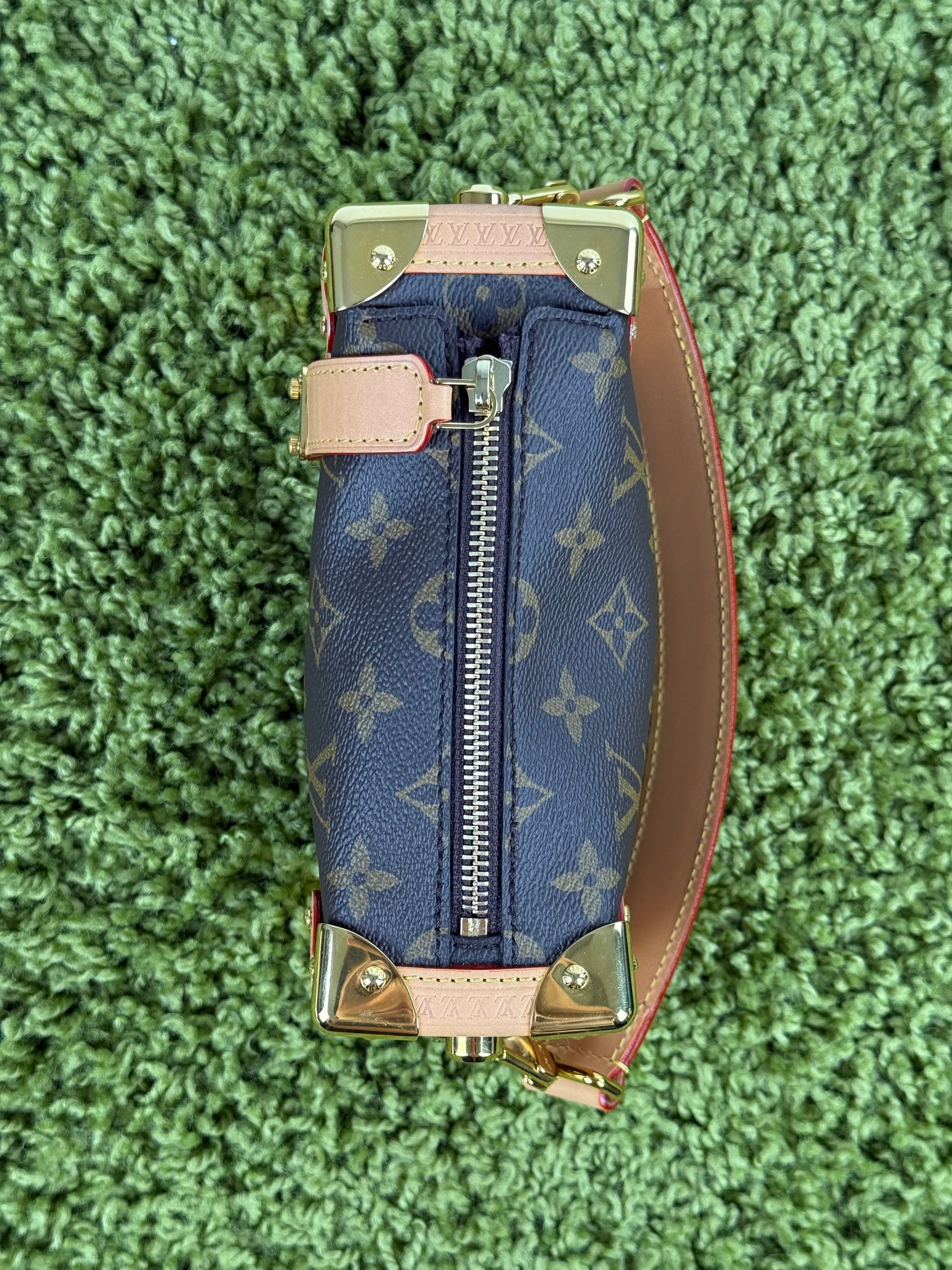 Borsa Side Trunk Louis Vuitton Marrone