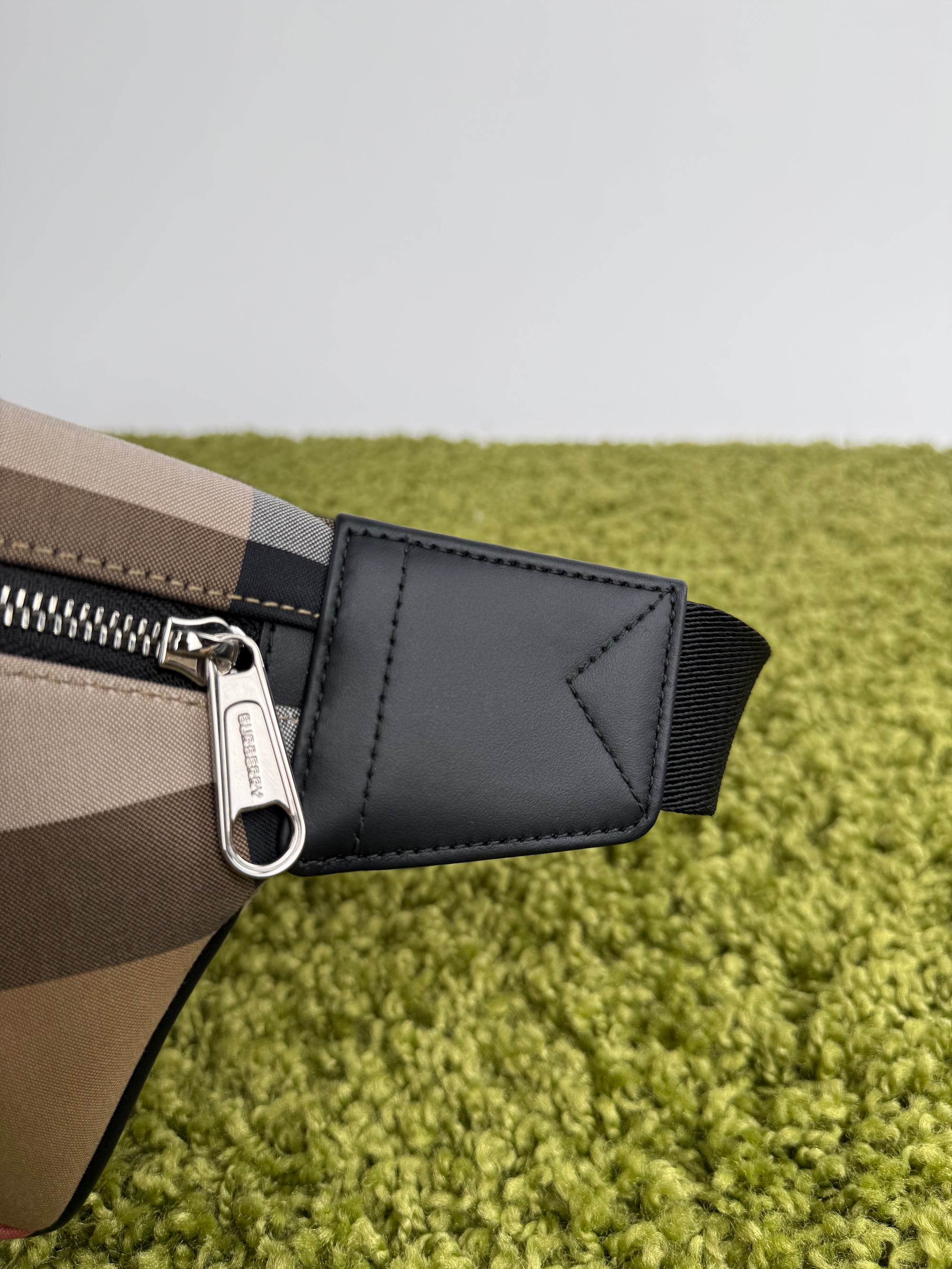 Marsupio Sonny Canvas Check Burberry Marrone
