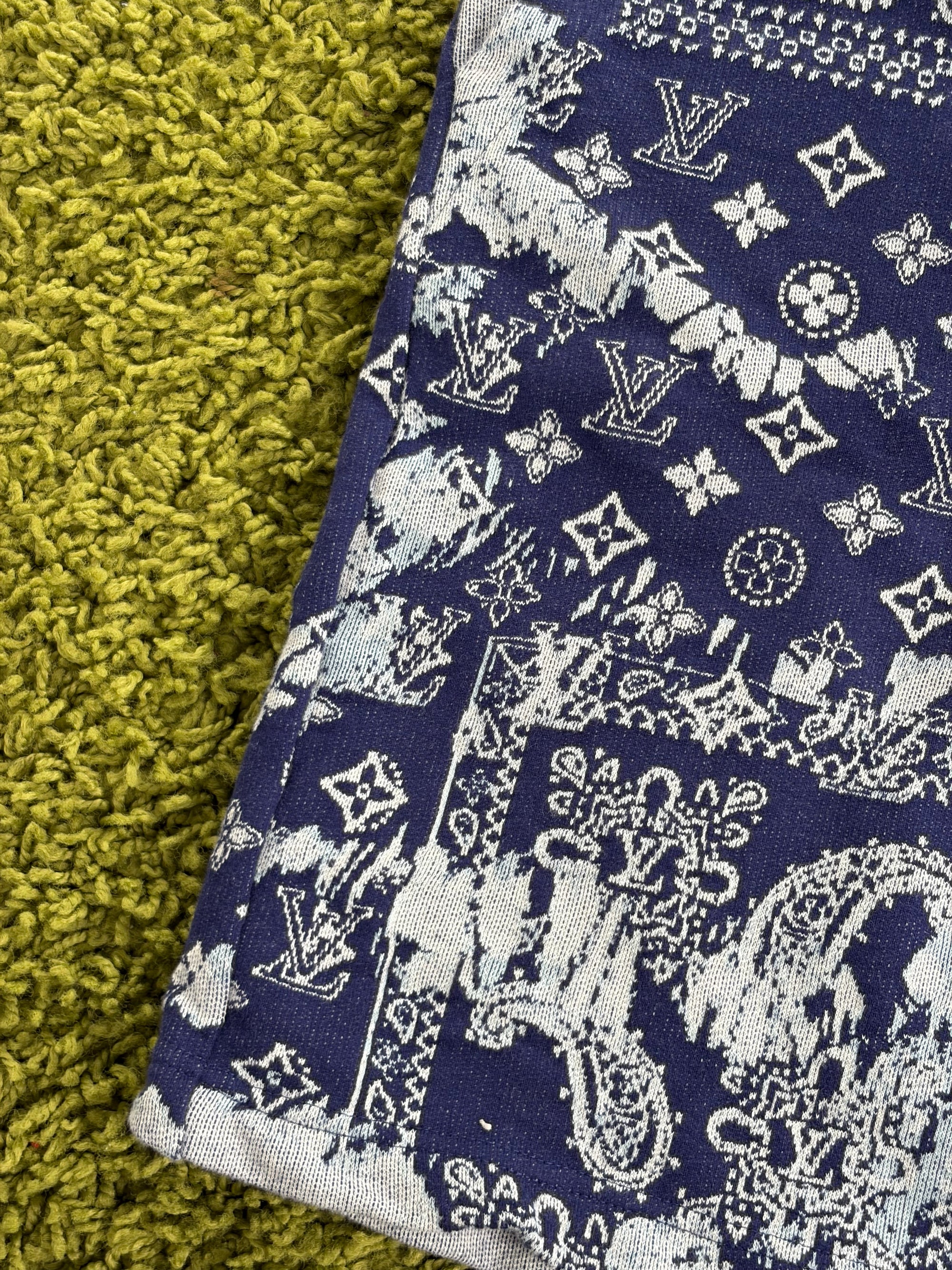 Completo Louis Vuitton Size XL blu e bianco