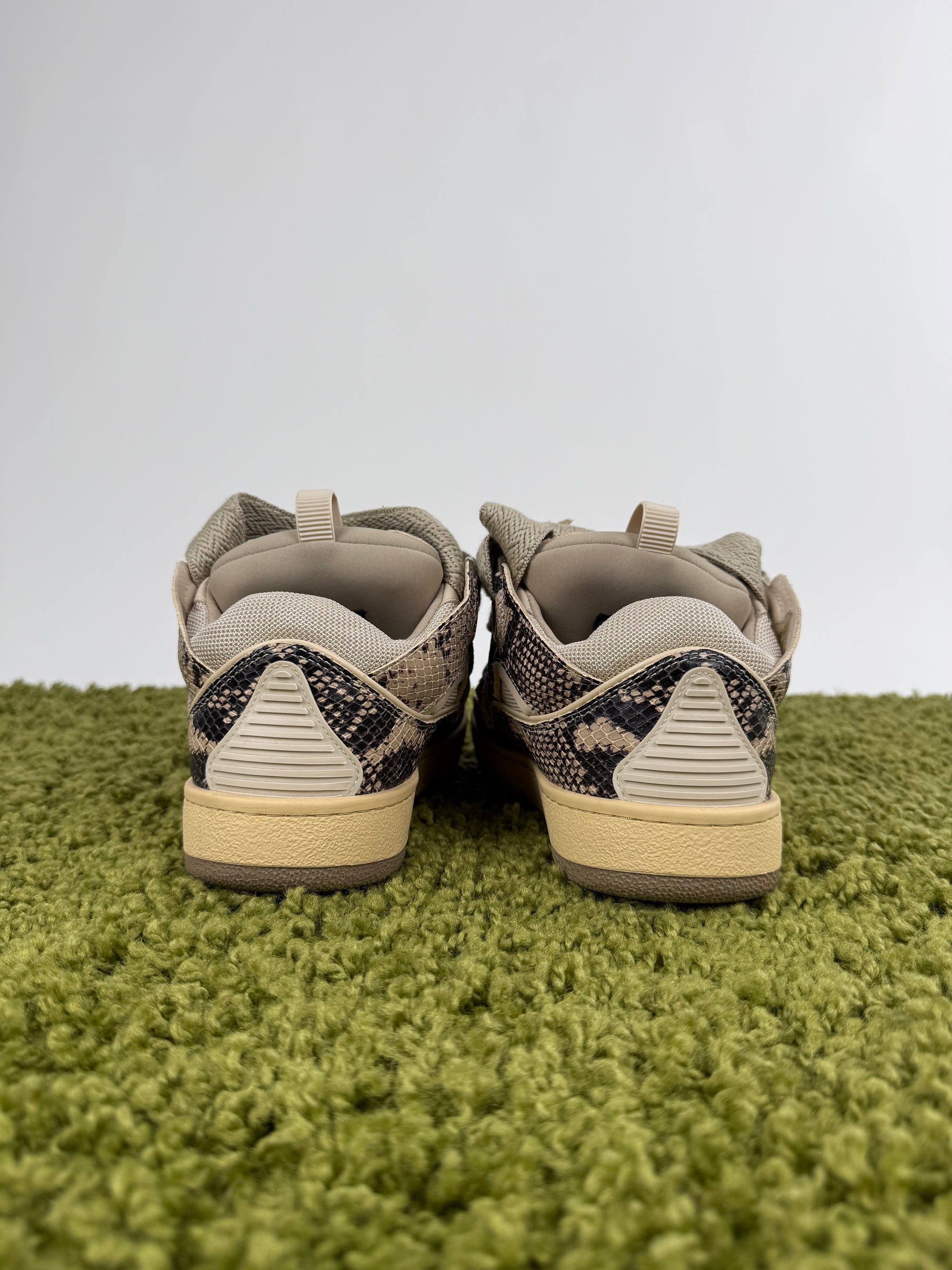 Lanvin Curb Con dettaglio Pelle di serpente 39