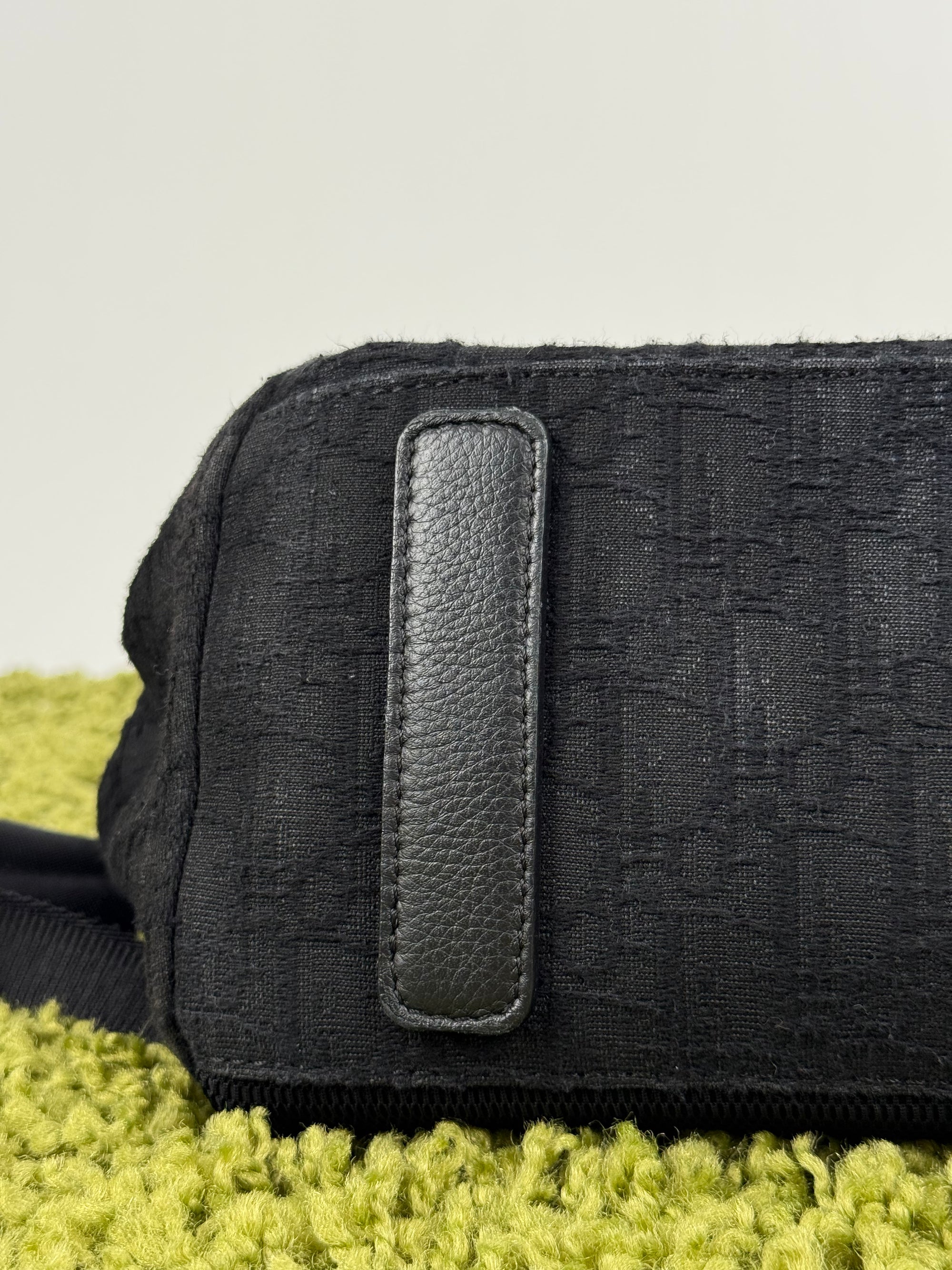 Zaino Ridere Oblique In Jacquard Christian Dior Nero