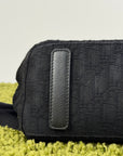 Zaino Ridere Oblique In Jacquard Christian Dior Nero