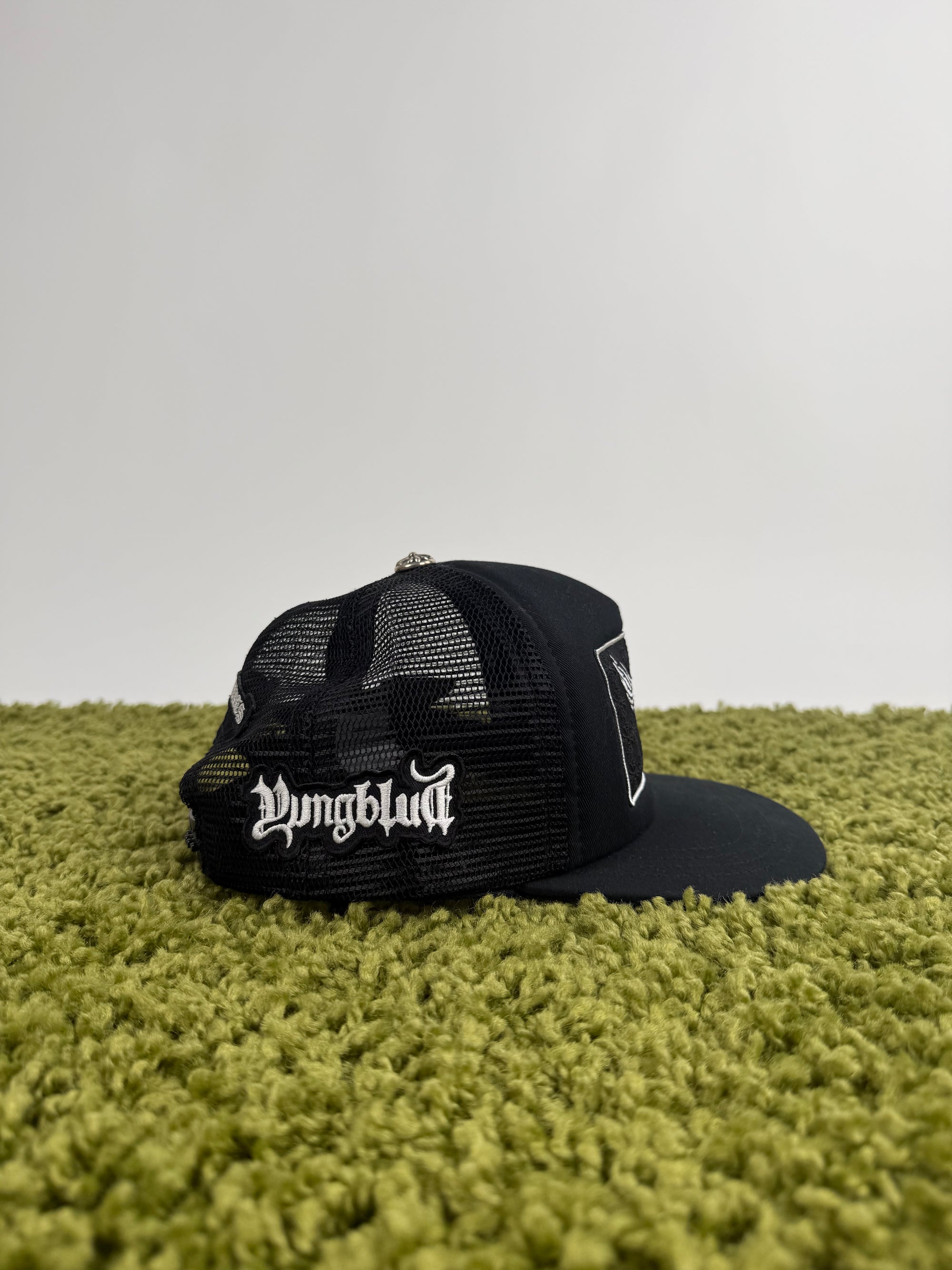 Cappello Chrome Hearts Foti x YungBlud x Aerosmith trucker