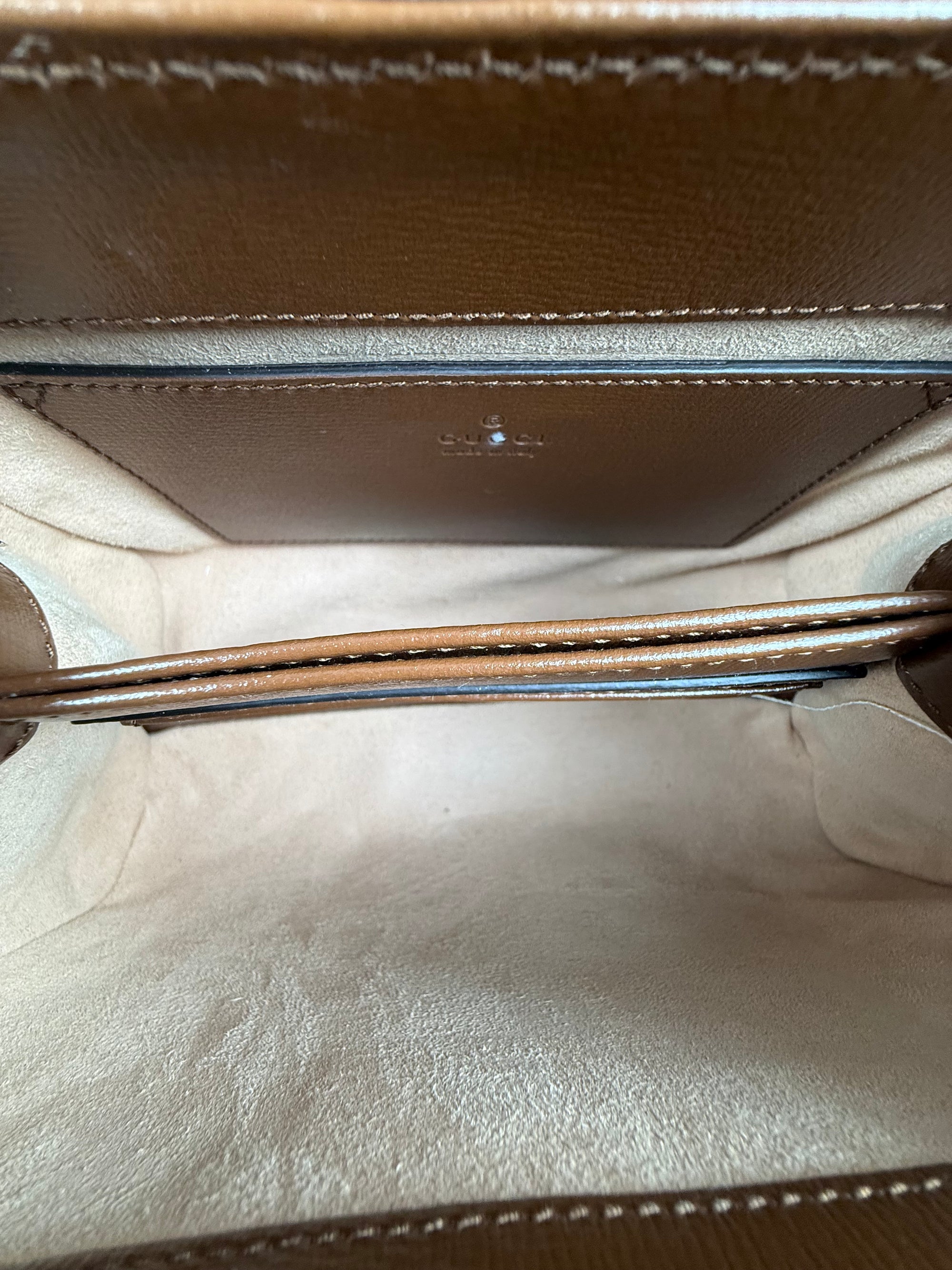 Borsa Horsebit 1955 Gucci Beige